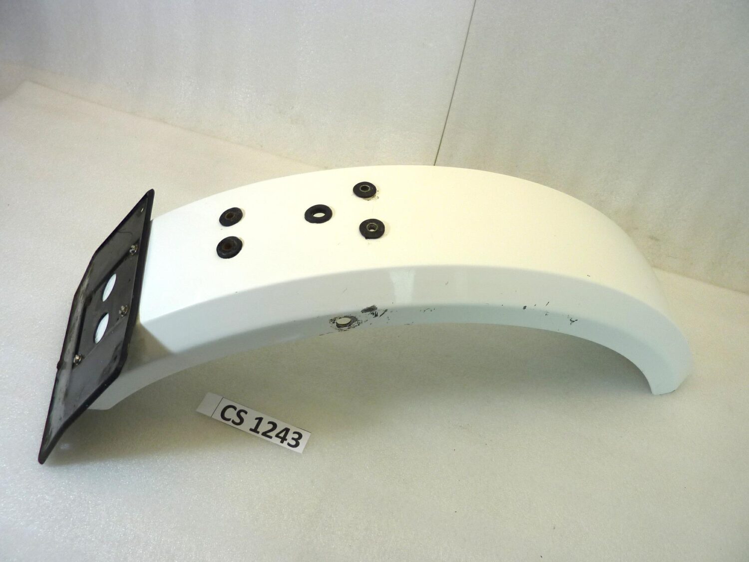 Parafango posteriore V35 V50 I II III serie bianco con portatarga - immagine 6