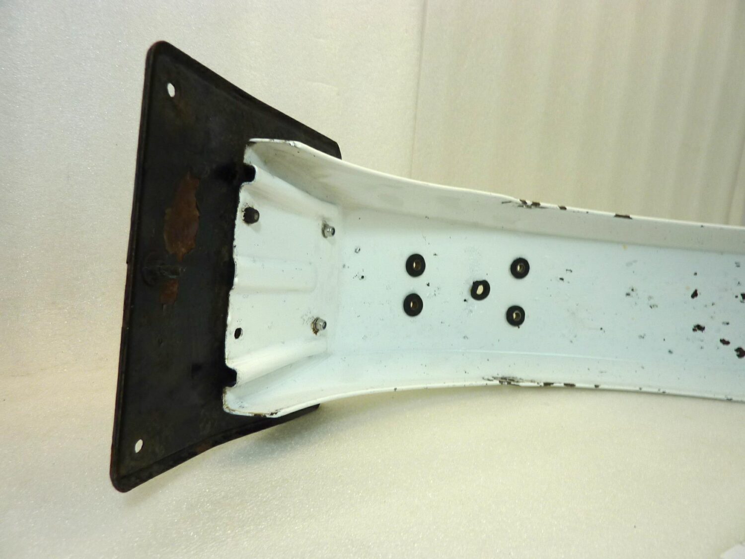 Parafango posteriore V35 V50 I II III serie bianco con portatarga - immagine 10
