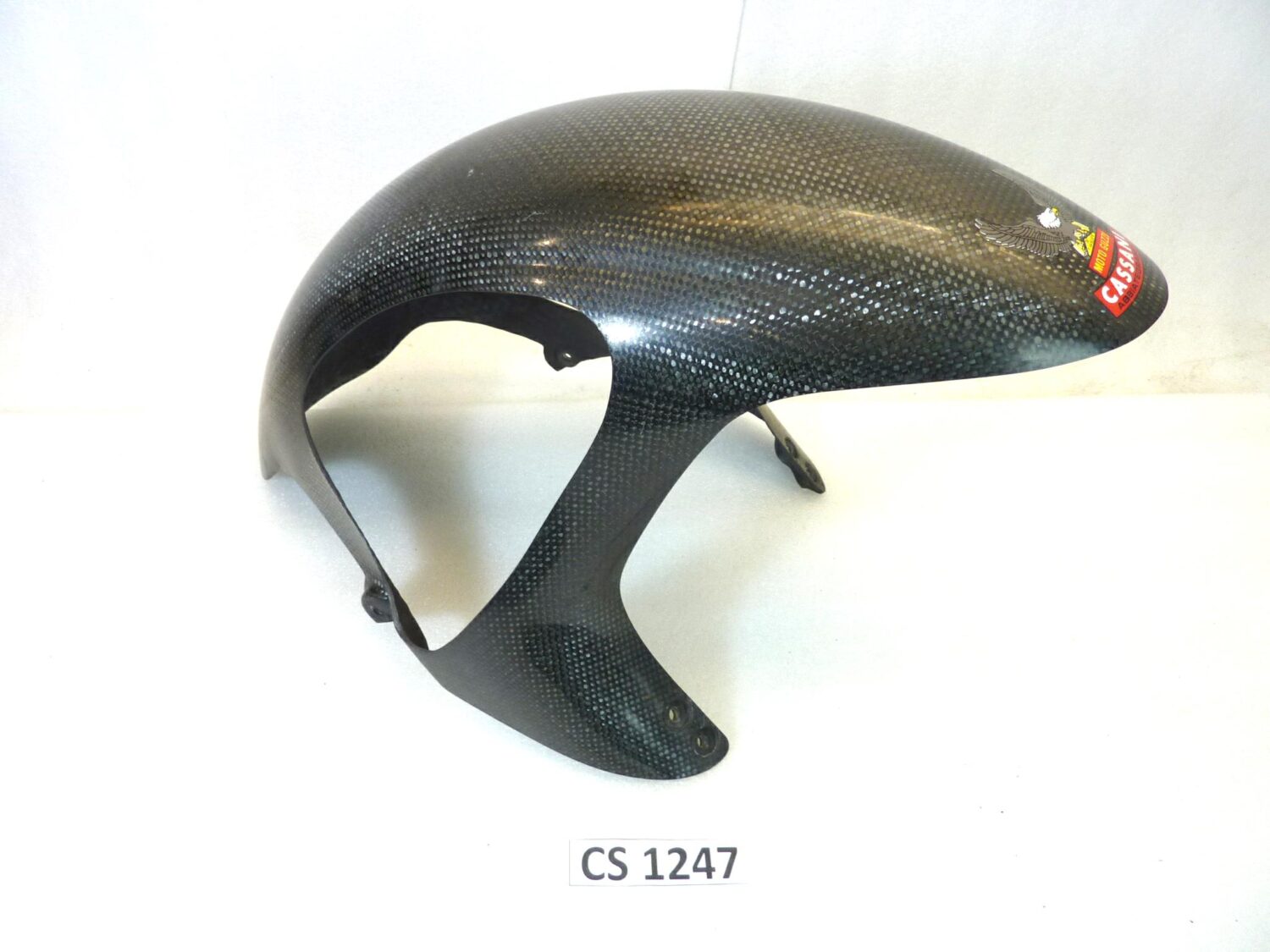 Parafango anteriore Guzzi V11 carbonio 1998 - 2006 cod 14343400