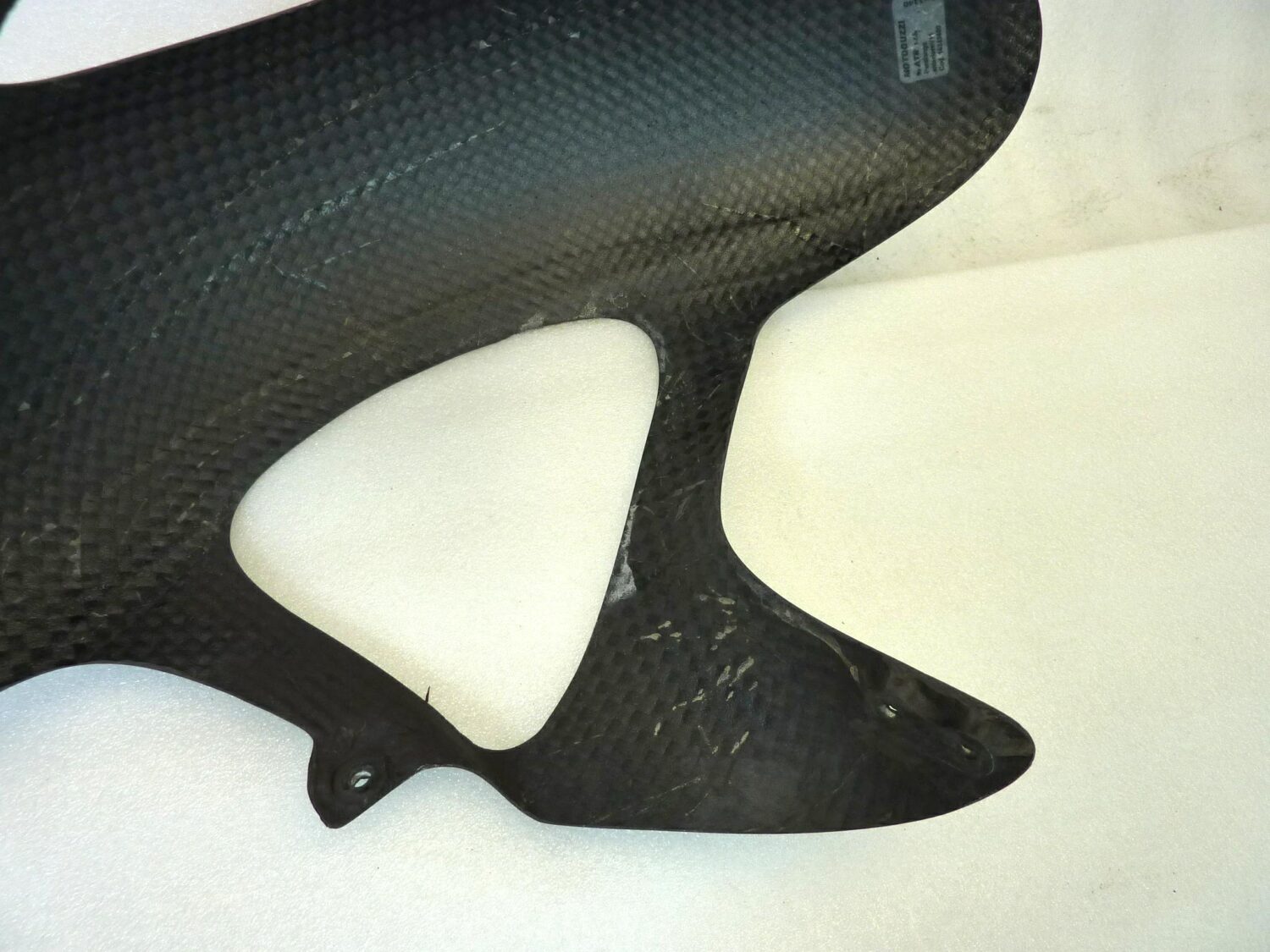 Parafango anteriore Guzzi V11 carbonio 1998 - 2006 cod 14343400 - immagine 14