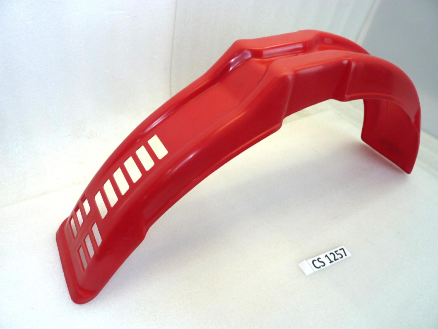 Parafango anteriore universale Ufo HUSQVARNA 80cc - 125cc - ACCOSSATO 80cc - AIM 80cc 1980-1985 nuovo fondo di magazzino - immagine 2