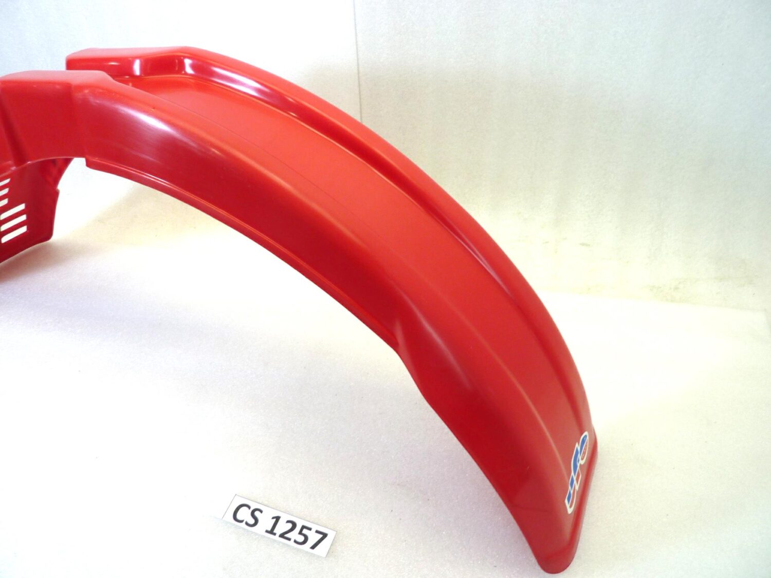 Parafango anteriore universale Ufo HUSQVARNA 80cc - 125cc - ACCOSSATO 80cc - AIM 80cc 1980-1985 nuovo fondo di magazzino - immagine 5