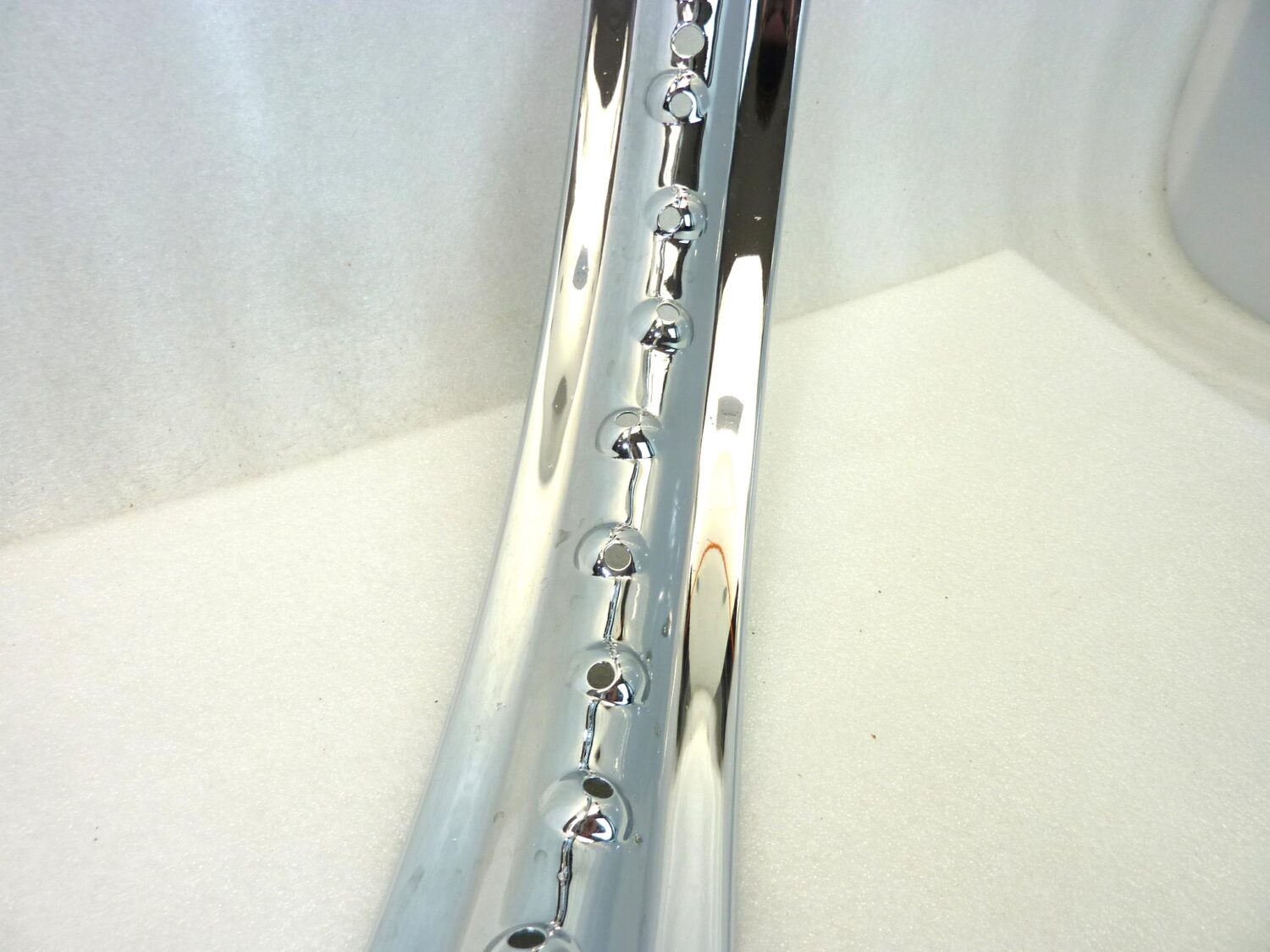 Cerchio Radaelli Guzzi Nuovo Falcone 18 x 2,15 canale interno 55 36 fori mm esterno 76,30 mm ruota 0408 Nuovo fondo di magazzino leggi descrizione - immagine 9