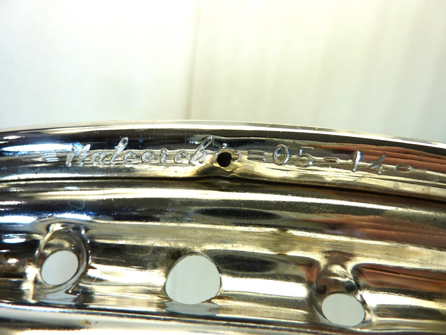 Cerchio Italcerchi Guzzi Guzzino 65 26 x 1,3/4 36 fori ruota canale esterno 45,4 mm interno 30,9 mm 05-14 Nuovo fondo di magazzino leggi descrizione - immagine 8