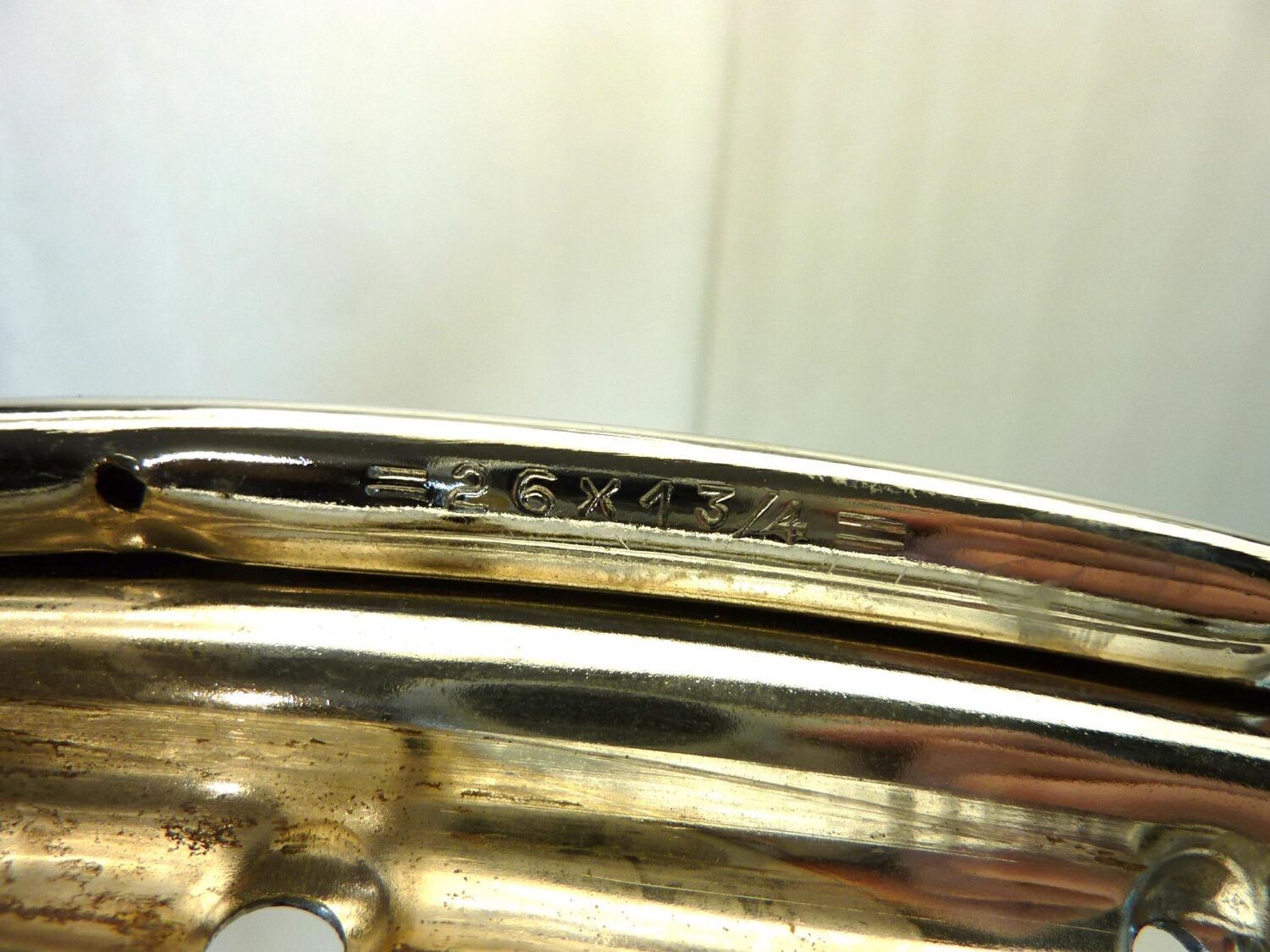Cerchio Italcerchi Guzzi Guzzino 65 26 x 1,3/4 36 fori ruota canale esterno 45,4 mm interno 30,9 mm 05-14 Nuovo fondo di magazzino leggi descrizione - immagine 9