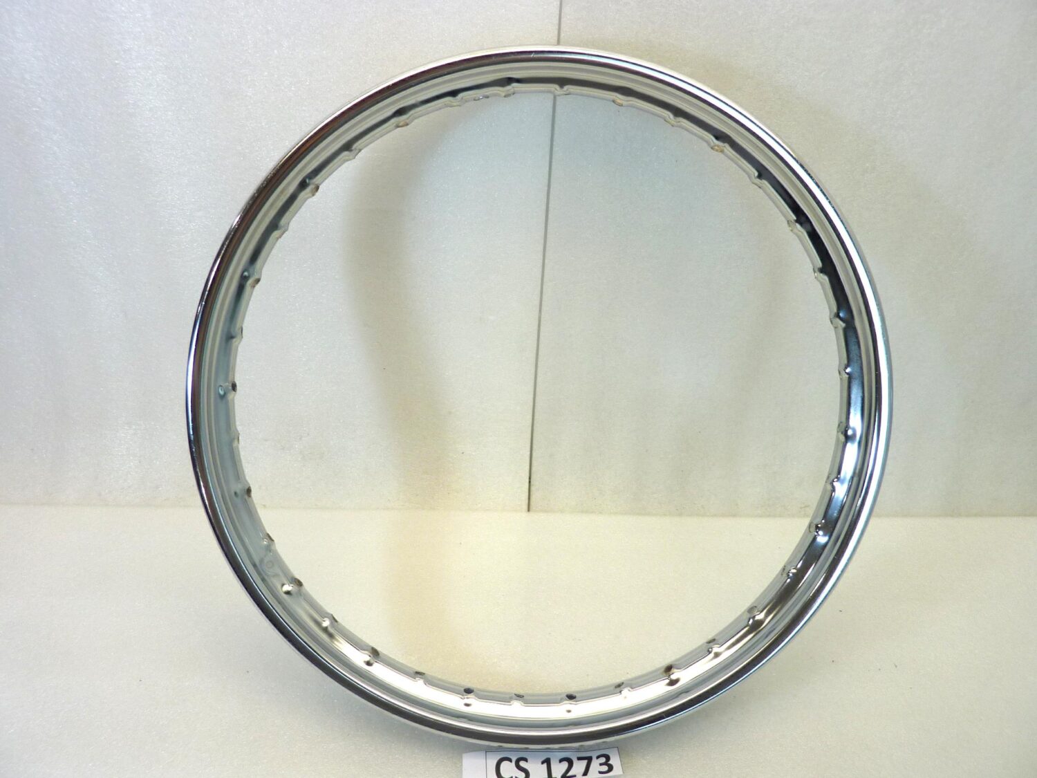 Cerchio Guzzi 16 x 1,50 canale esterno 55 mm interno 38 mm fori 36 ruota Nuovo fondo di magazzino leggi descrizione - immagine 6