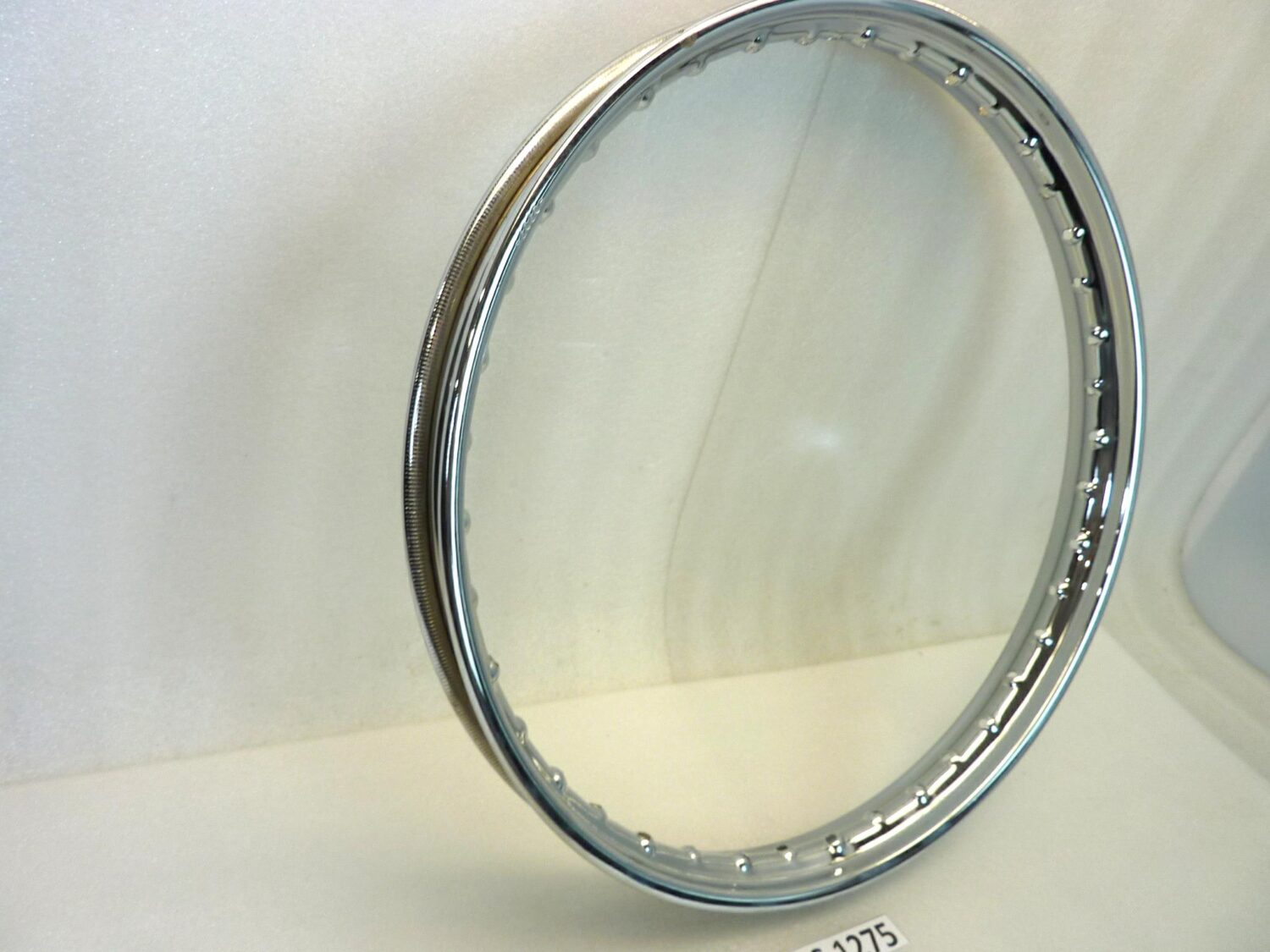 Cerchio moto epoca Radaelli 0707 19 x 1,50 canale esterno 56 mm interno 38 mm 40 fori ruota Nuovo fondo di magazzino leggi descrizione - immagine 2