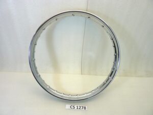 Cerchio moto epoca 16 x 1,50 32 fori Pietro Beretta canale esterno 55 mm interno 38,5 mm ruota Nuovo fondo di magazzino leggi descrizione