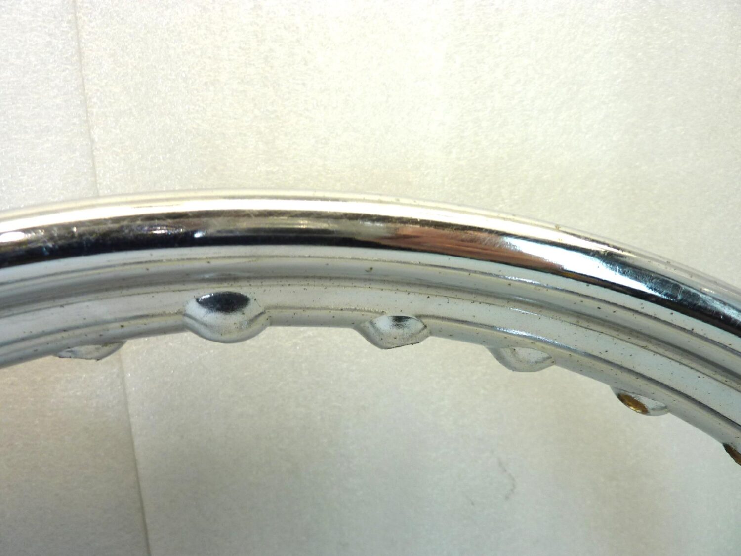 Cerchio moto epoca 18 x 1,85 Sanremo Trial WM2 40 fori canale esterno 67,7 mm interno 47,2 mm ruota Nuovo fondo di magazzino leggi descrizione - immagine 10