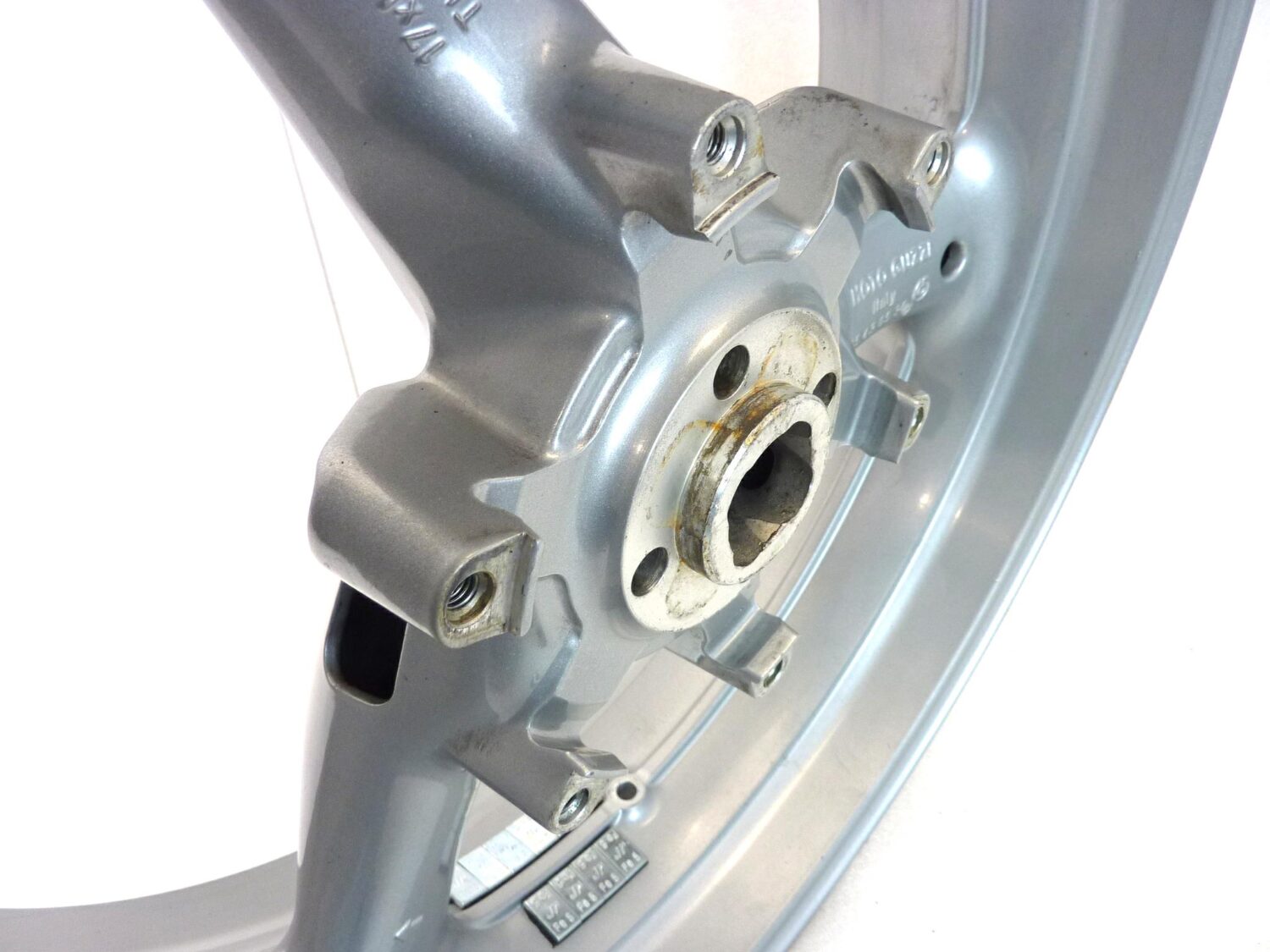 Cerchio posteriore Guzzi Sport 8V 1200 2008 - 2013 Sport 1200 2006 - 2007 Breva V IE 2005 - 2007 17 x 5,5 cod GU05630530/7 ruota - immagine 6