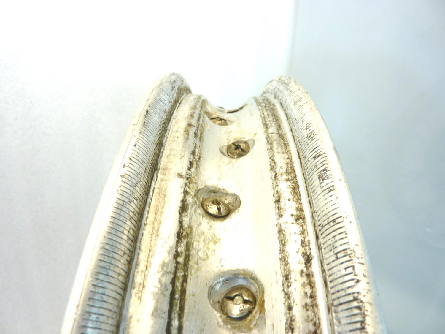 Cerchio anteriore Guzzi V7 850 GT ruota Borrani 18 x 3 RECORD bordo H alluminio canale esterno 74,2 mm interno 54,7 mm - immagine 8