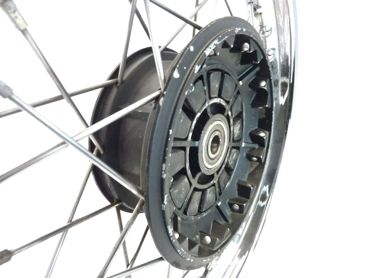 Cerchio posteriore Guzzi Nevada 750 1992 - 2002 mozzo nero Radaelli 16 x 2,5 ruota - immagine 12