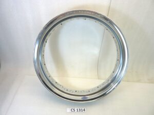 Cerchio posteriore moto epoca Akront 17 x 3,50 40 fori TR 597 Nuovo fondo di magazzino leggi descrizione