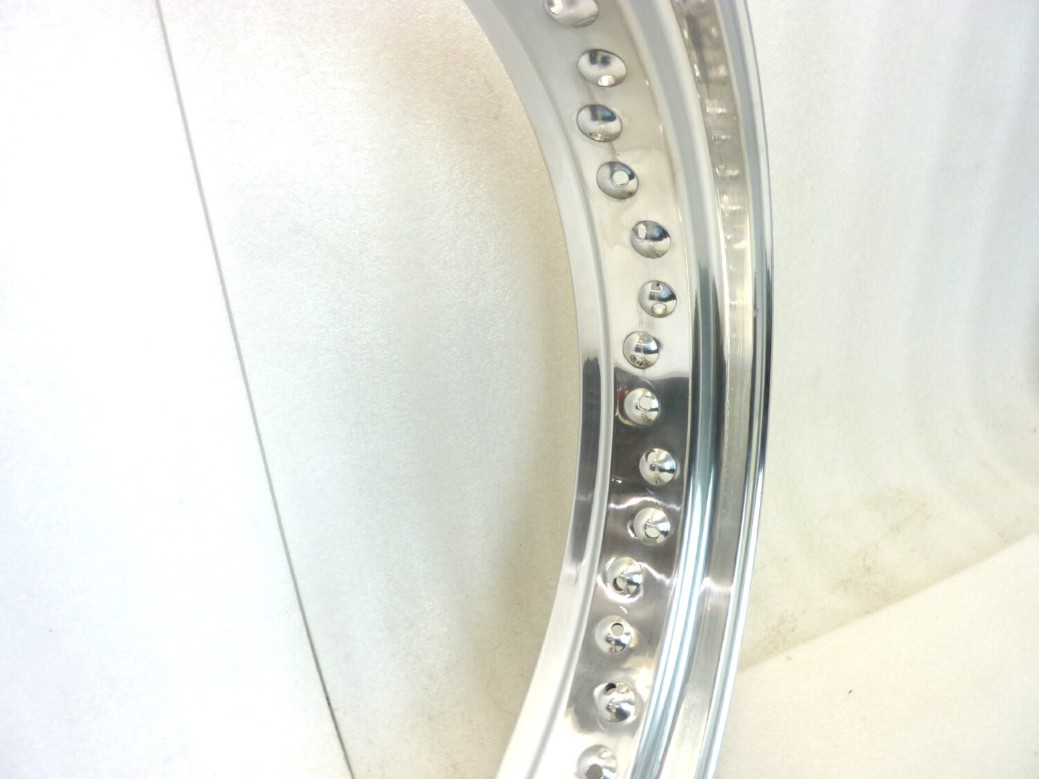 Cerchio posteriore moto epoca Akront 17 x 3,50 40 fori TR 597 Nuovo fondo di magazzino leggi descrizione - immagine 11