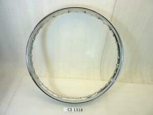 Cerchio moto epoca Beretta 18 36 fori diam 480 mm canale esterno 54,3 mm interno 39 mm ruota Nuovo fondo di magazzino leggi descrizione