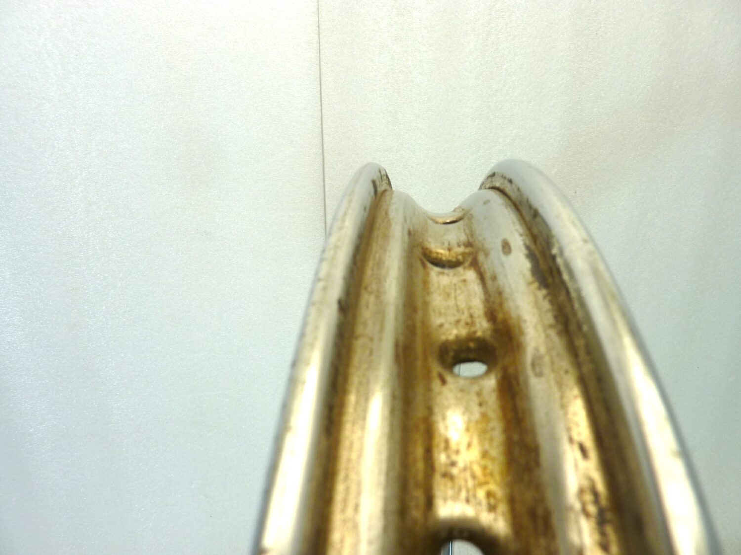 Cerchio moto epoca Radaelli 19 x 1,5 36 fori diam 505 mm canale esterno 54,9 mm interno 38 mm ruota - immagine 4