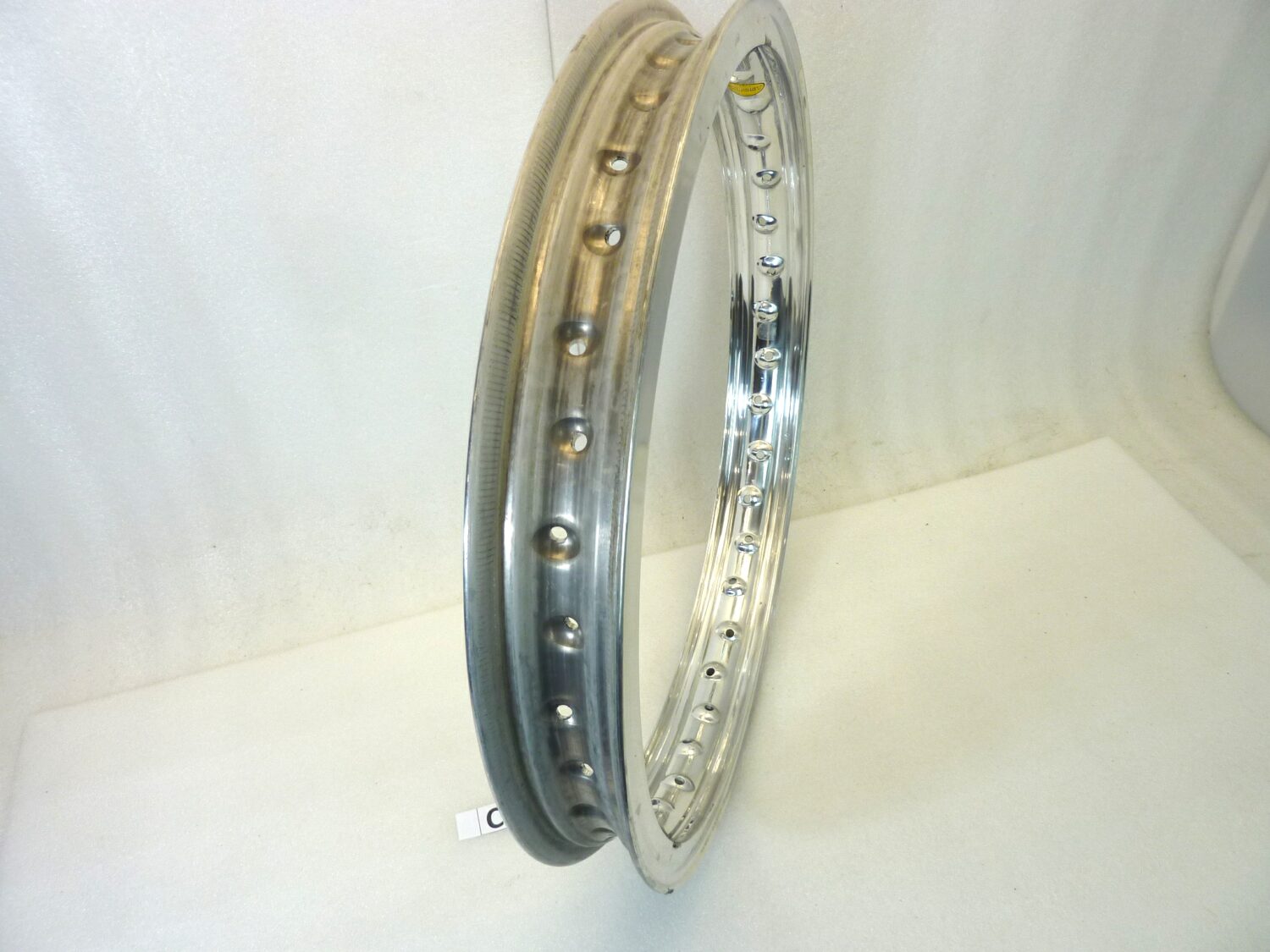 Cerchio moto epoca Akront 19 x 1,85 36 fori S 192 397 bordo H canale esterno 65,7 mm interno 48,7 mm alluminio ruota Nuovo fondo di magazzino leggi descrizione - immagine 13