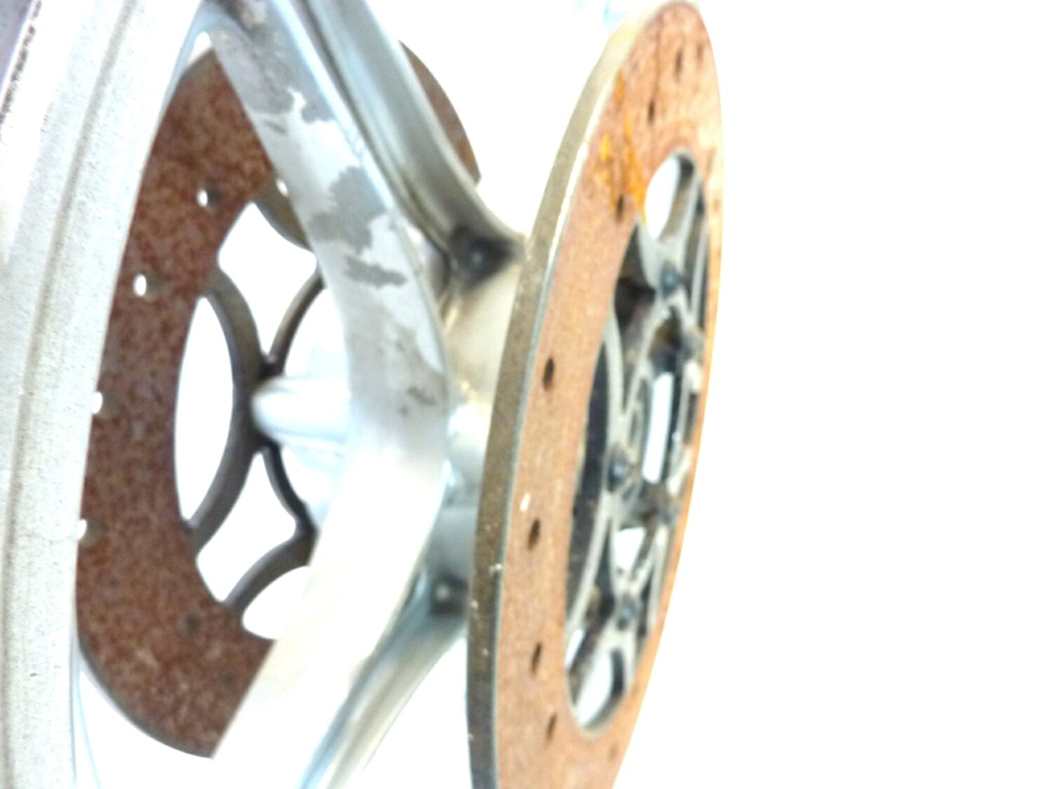 Cerchio anteriore Guzzi Imola Lario 16 x 2,15 ruota con dischi spessore 6,1 mm - immagine 13