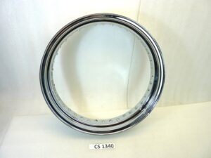 Cerchio Guzzi Borrani 17 x 3,50 40 fori canale esterno 112,4 mm interno 88 mm cod 36307400