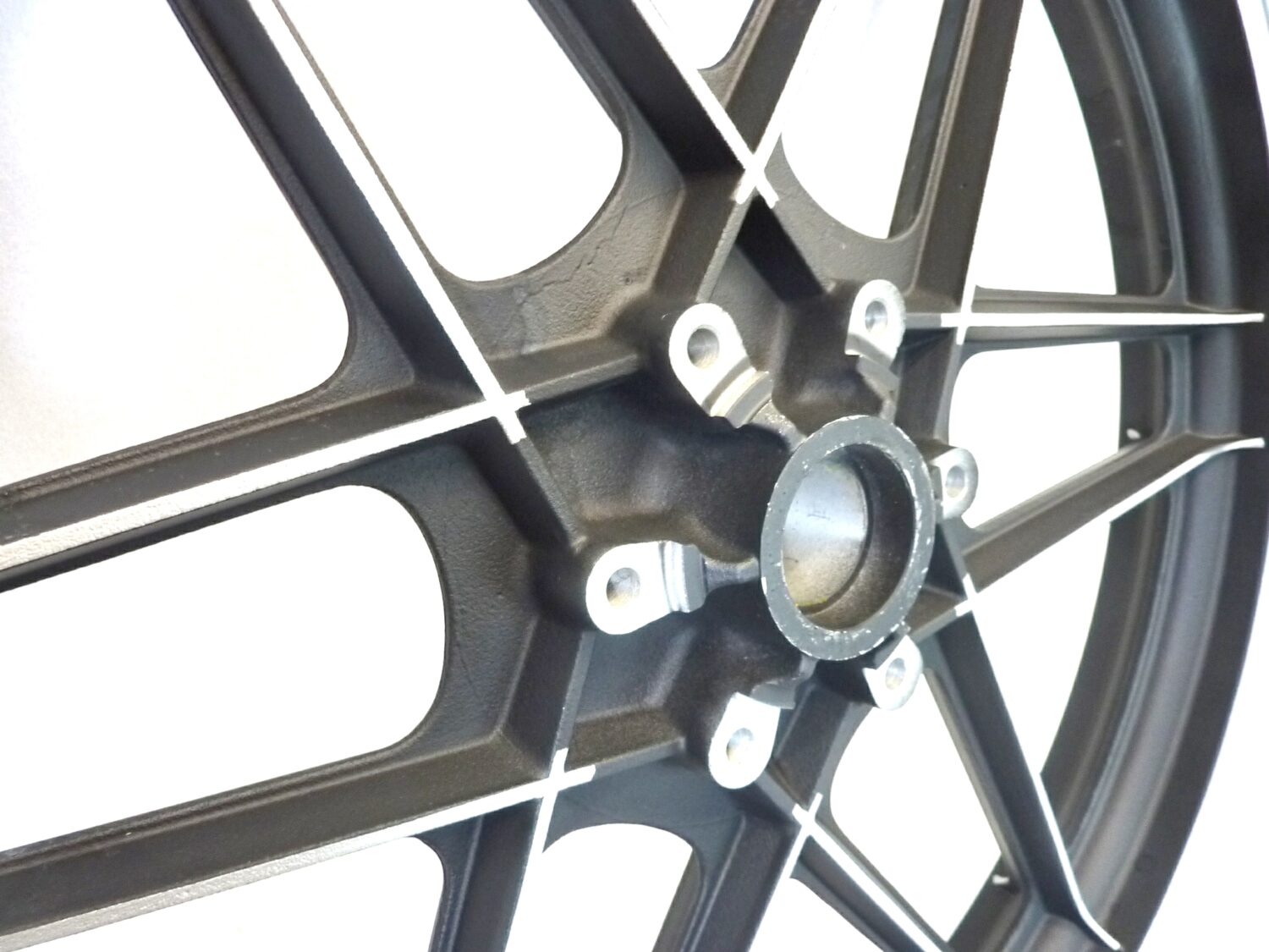 Cerchio anteriore Guzzi V35 V50 2 1,85 x 18 ruota Nuovo fondo di magazzino leggi descrizione - immagine 4