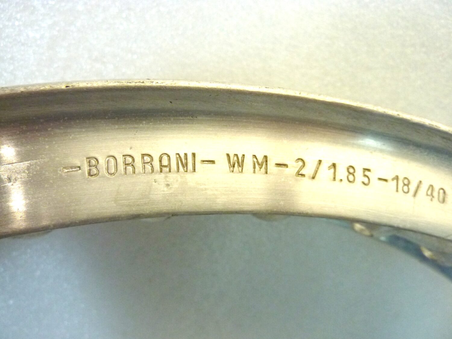Cerchio anteriore Guzzi Borrani V7 850 GT 750 WM 2 1,85 x 18 40 RECORD - immagine 4