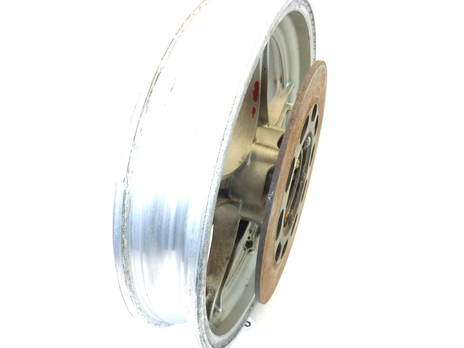 Cerchio anteriore Guzzi 850 T5 18 x 2,50 con dischi spessore 5,7 mm ruota - immagine 5