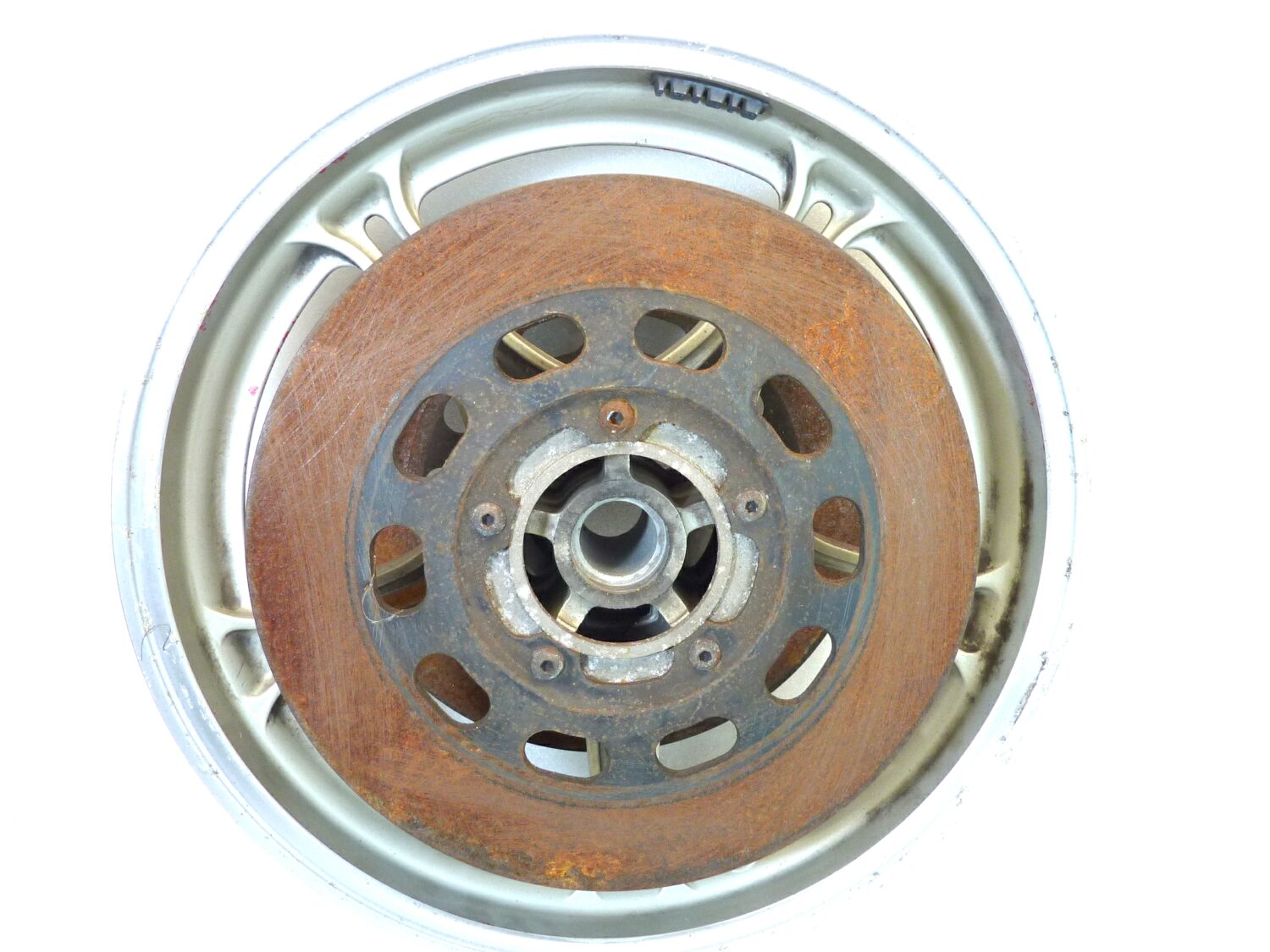 Cerchio anteriore Guzzi 850 T5 18 x 2,50 con dischi spessore 5,7 mm ruota - immagine 8