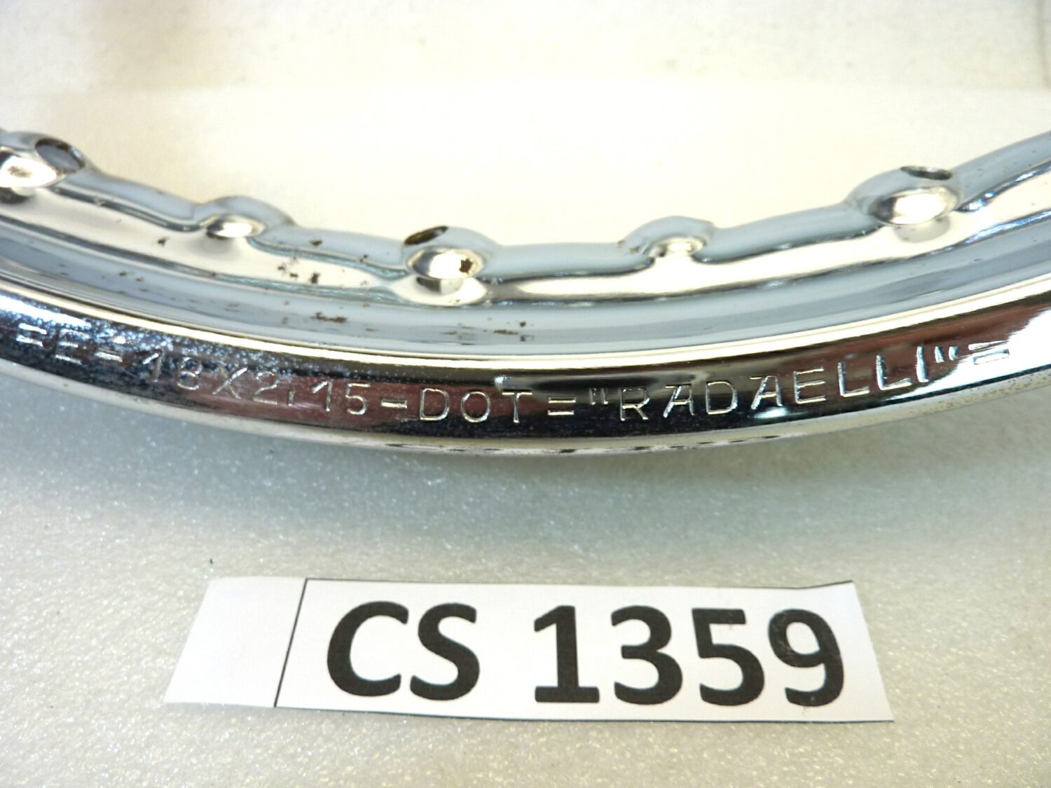 Cerchio Guzzi Nuovo Falcone Radaelli 18 x 2,15 36 fori Nuovo fondo di magazzino leggi descrizione - immagine 3