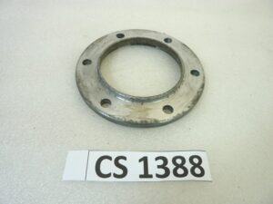 Flangia distanziale Guzzi 6 fori diam est 120 mm diam interno 75 mm spessore 8 mm