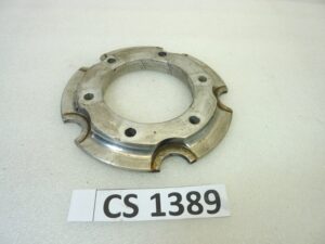Flangia distanziale Guzzi 6 fori diam est 151 mm diam interno 80 mm spessore 15 mm