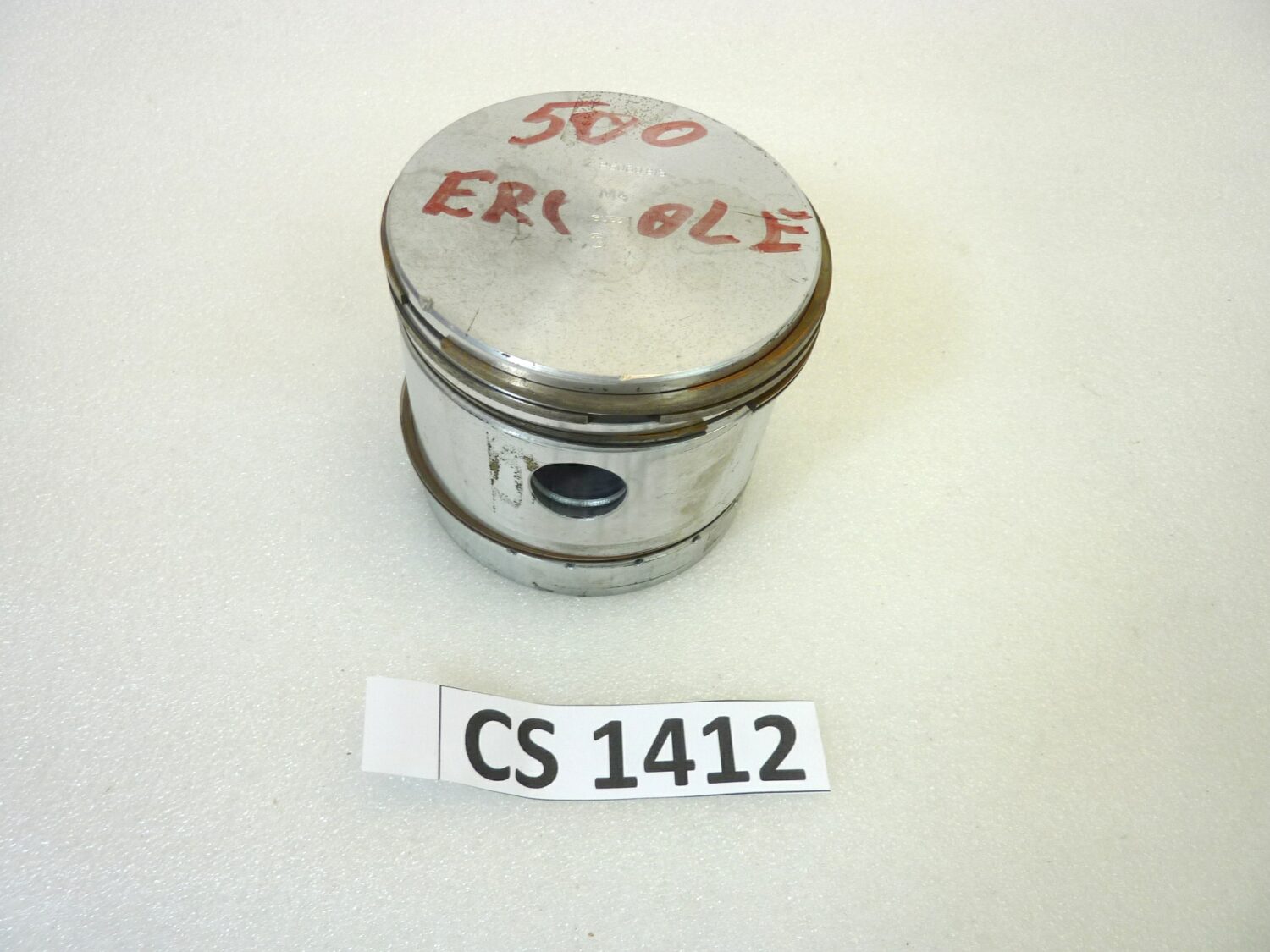 Pistone Guzzi Ercole 500 25060 bis M4 Mondial Piston 277B Nuovo fondo di magazzino - VEDI FOTO - LEGGI DESCRIZIONE