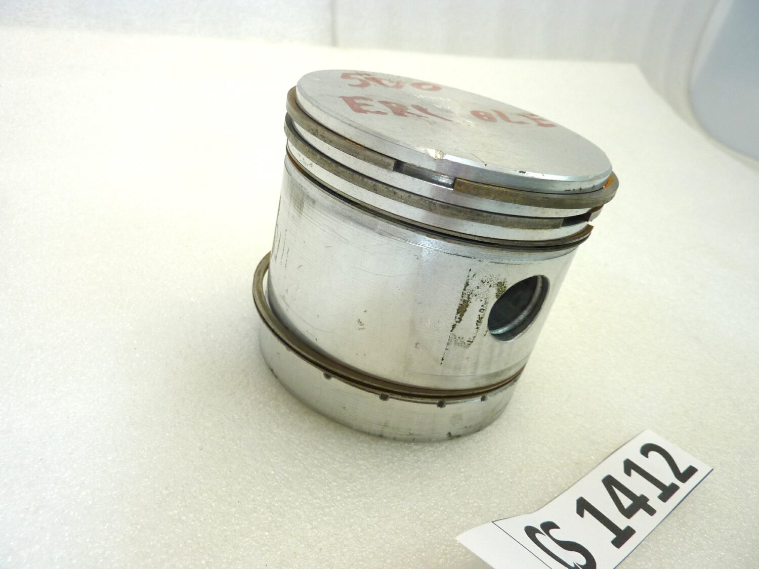 Pistone Guzzi Ercole 500 25060 bis M4 Mondial Piston 277B Nuovo fondo di magazzino - VEDI FOTO - LEGGI DESCRIZIONE - immagine 2