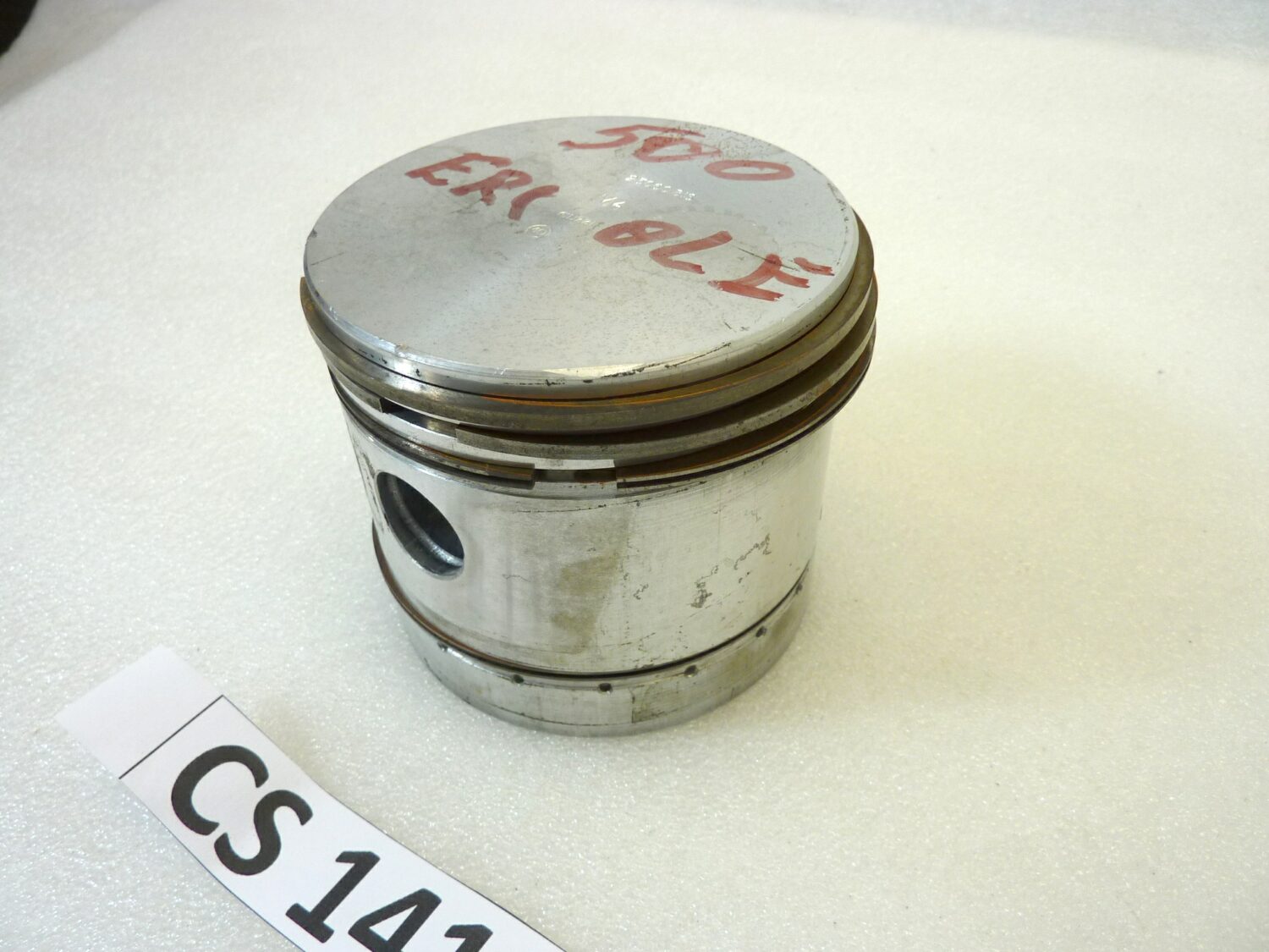 Pistone Guzzi Ercole 500 25060 bis M4 Mondial Piston 277B Nuovo fondo di magazzino - VEDI FOTO - LEGGI DESCRIZIONE - immagine 3