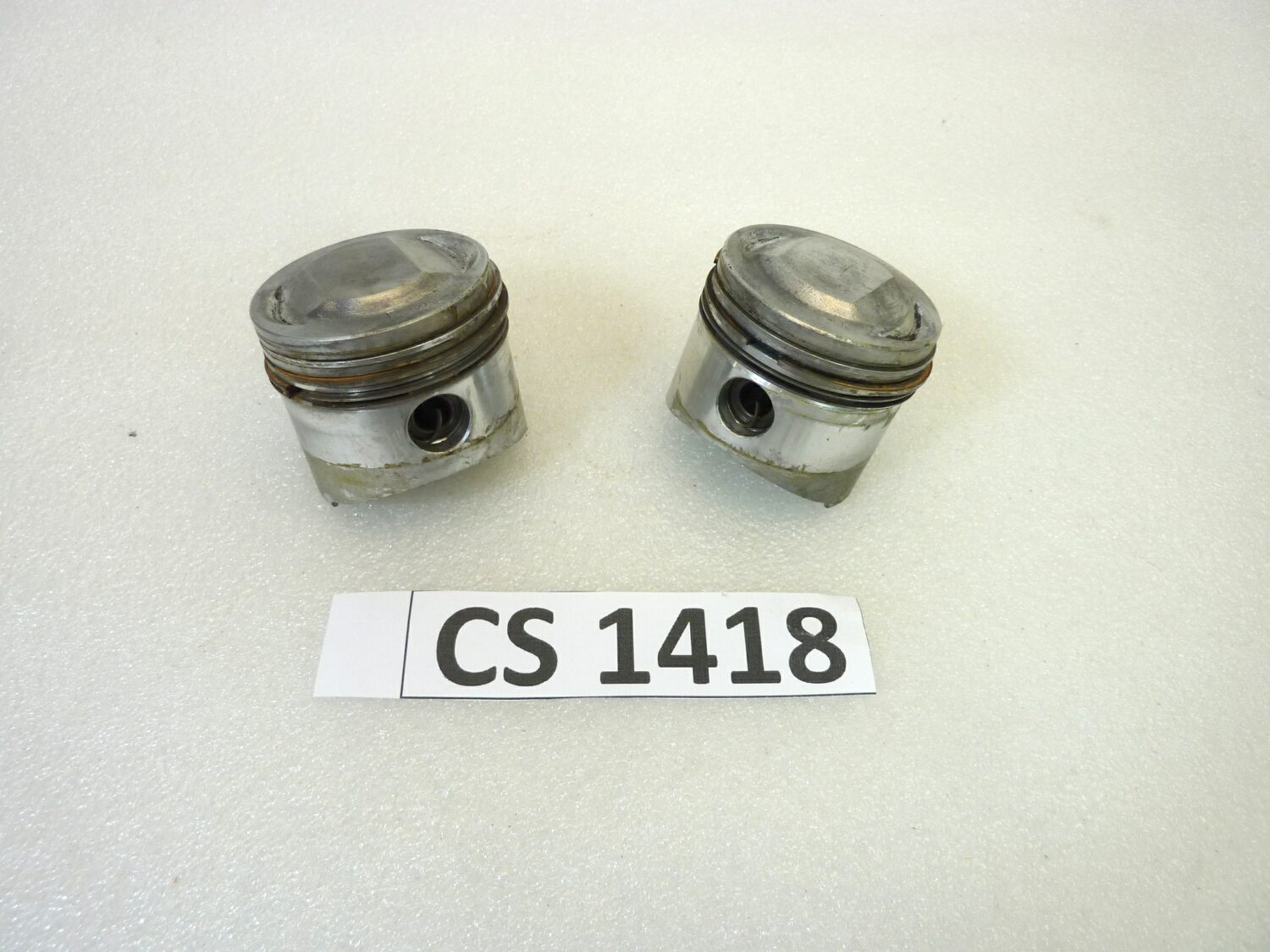 Coppia pistoni Guzzi 125 2C Mondial 2950