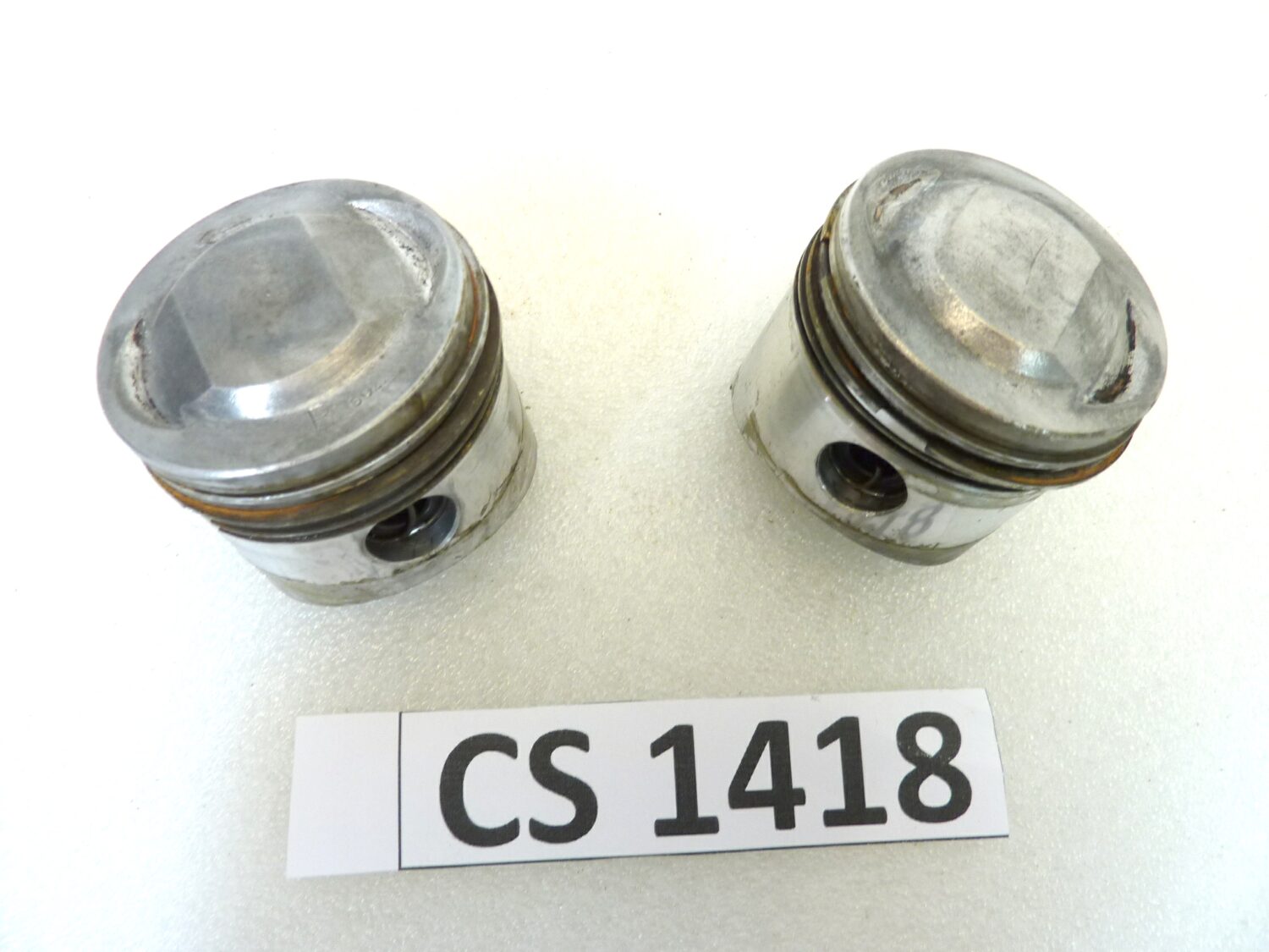 Coppia pistoni Guzzi 125 2C Mondial 2950 - immagine 3