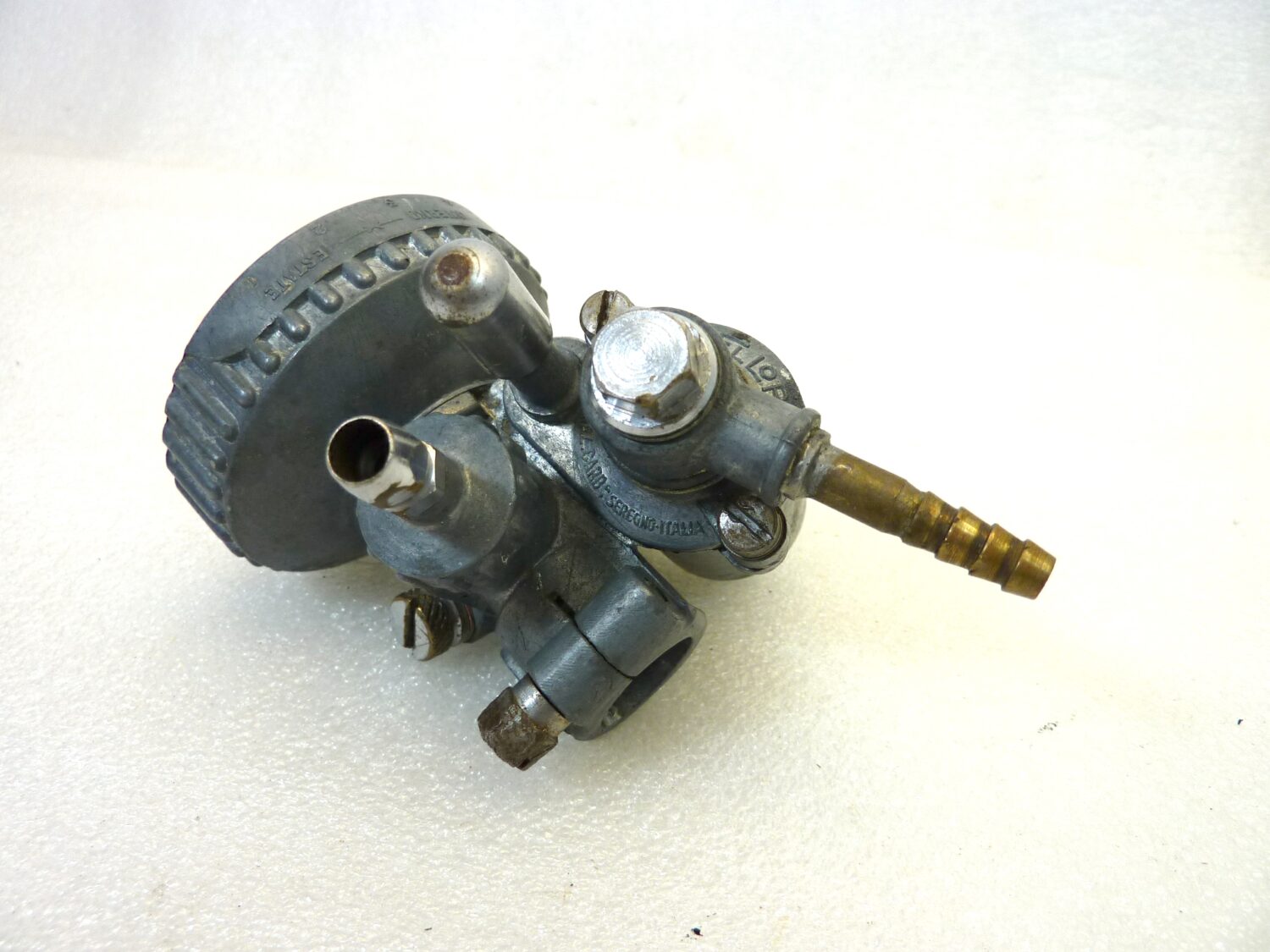 Carburatore Dell'Orto T 19 SA T19SA OGGETTO NON TESTATO, PROPOSTO COME DA RITROVAMENTO, COME DA FOTO, NON APERTO, NON VERIFICATO, SOLO PARZIALE PULIZIA ESTERNA - immagine 5