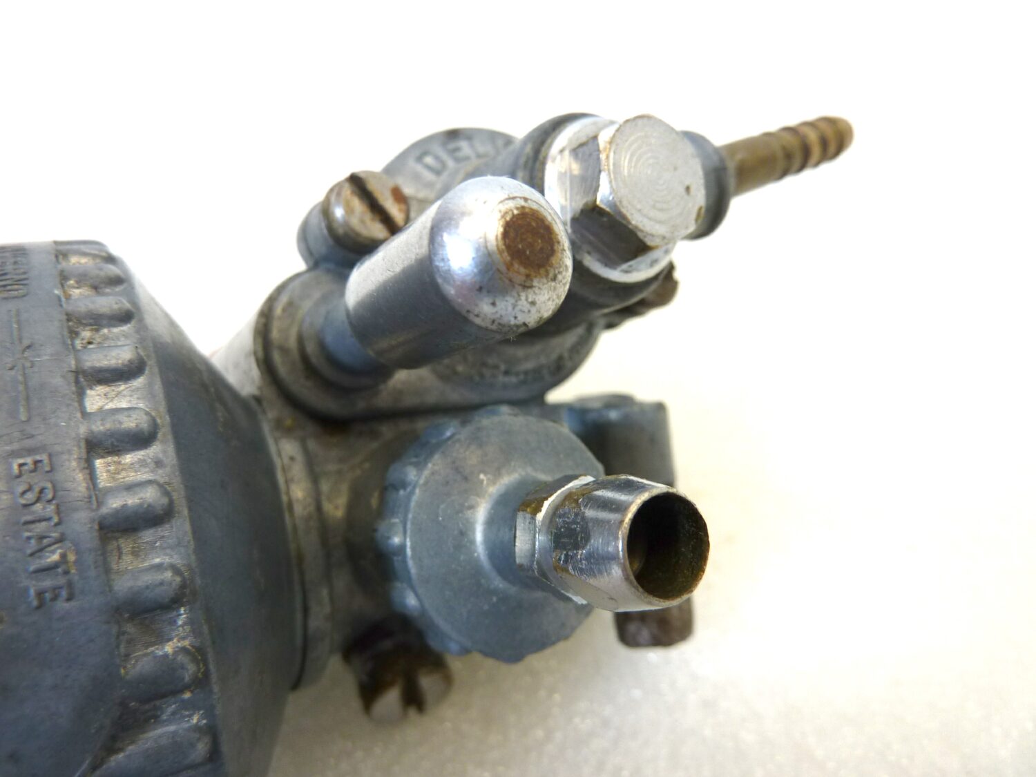 Carburatore Dell'Orto T 19 SA T19SA OGGETTO NON TESTATO, PROPOSTO COME DA RITROVAMENTO, COME DA FOTO, NON APERTO, NON VERIFICATO, SOLO PARZIALE PULIZIA ESTERNA - immagine 13