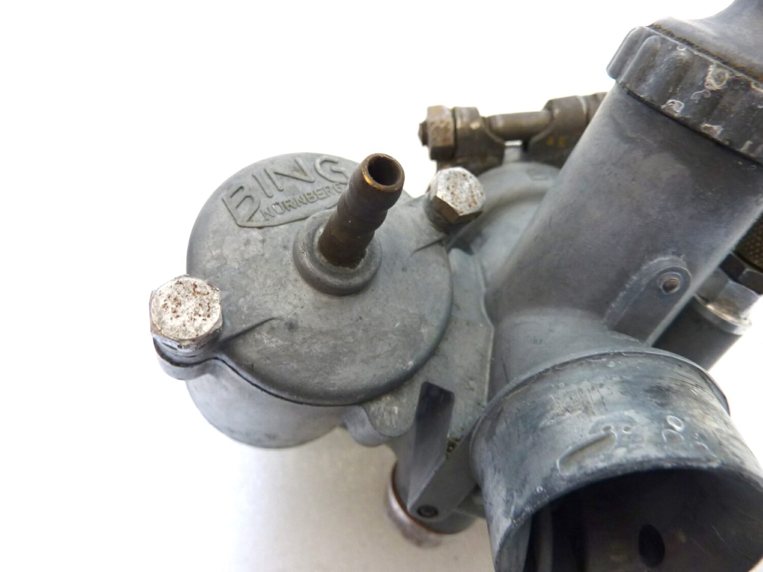 Carburatore Bing 1 18 12 OGGETTO NON TESTATO, PROPOSTO COME DA RITROVAMENTO, COME DA FOTO, NON APERTO, NON VERIFICATO, SOLO PARZIALE PULIZIA ESTERNA - immagine 3
