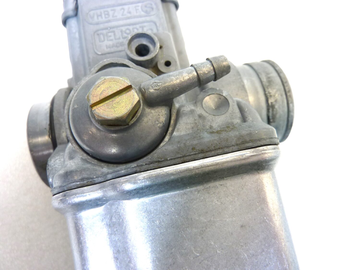 Carburatore Dell'Orto VHBZ 24 F S VHBZ24FS OGGETTO NON TESTATO, PROPOSTO COME DA RITROVAMENTO, COME DA FOTO, NON APERTO, NON VERIFICATO, SOLO PARZIALE PULIZIA ESTERNA - immagine 5