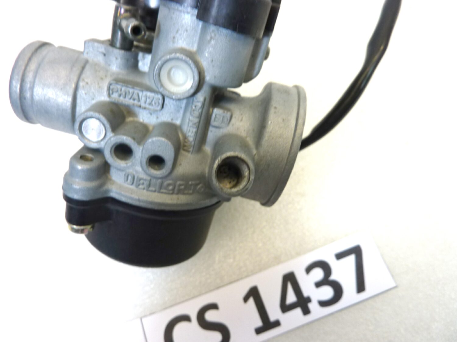 Carburatore Dell'Orto PHVA 17,5 PHVA17,5 OGGETTO NON TESTATO, PROPOSTO COME DA RITROVAMENTO, COME DA FOTO, NON APERTO, NON VERIFICATO, SOLO PARZIALE PULIZIA ESTERNA - immagine 4