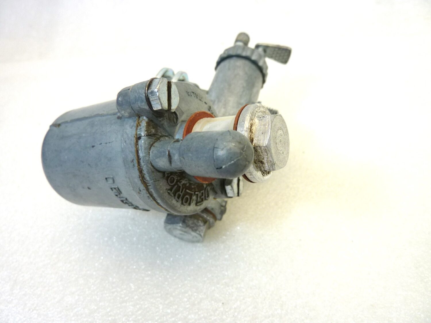 Carburatore Dell'Orto UA 19 S UA19S OGGETTO NON TESTATO, PROPOSTO COME DA RITROVAMENTO, COME DA FOTO, NON APERTO, NON VERIFICATO, SOLO PARZIALE PULIZIA ESTERNA - immagine 6