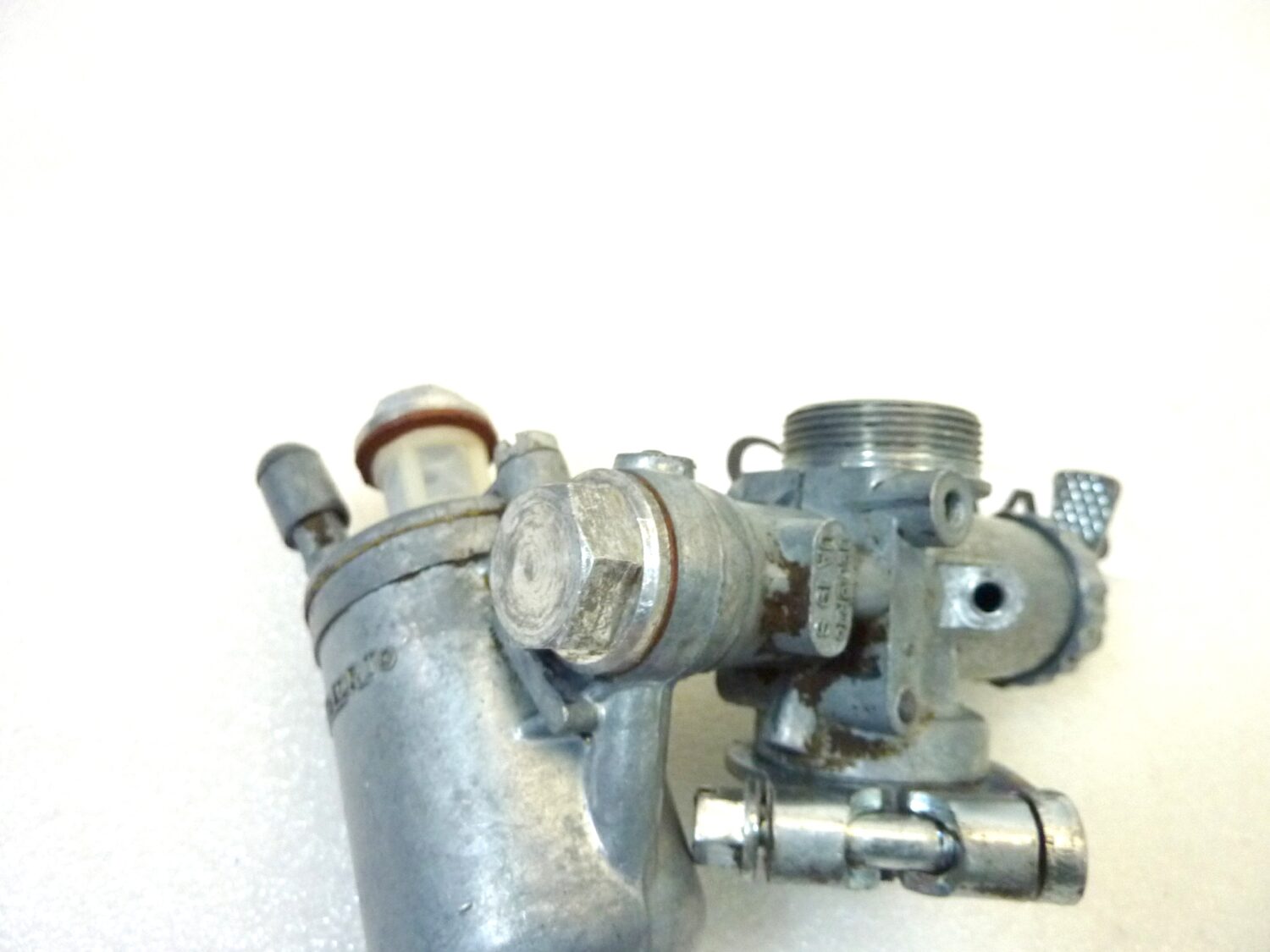 Carburatore Dell'Orto UA 19 S UA19S OGGETTO NON TESTATO, PROPOSTO COME DA RITROVAMENTO, COME DA FOTO, NON APERTO, NON VERIFICATO, SOLO PARZIALE PULIZIA ESTERNA - immagine 14