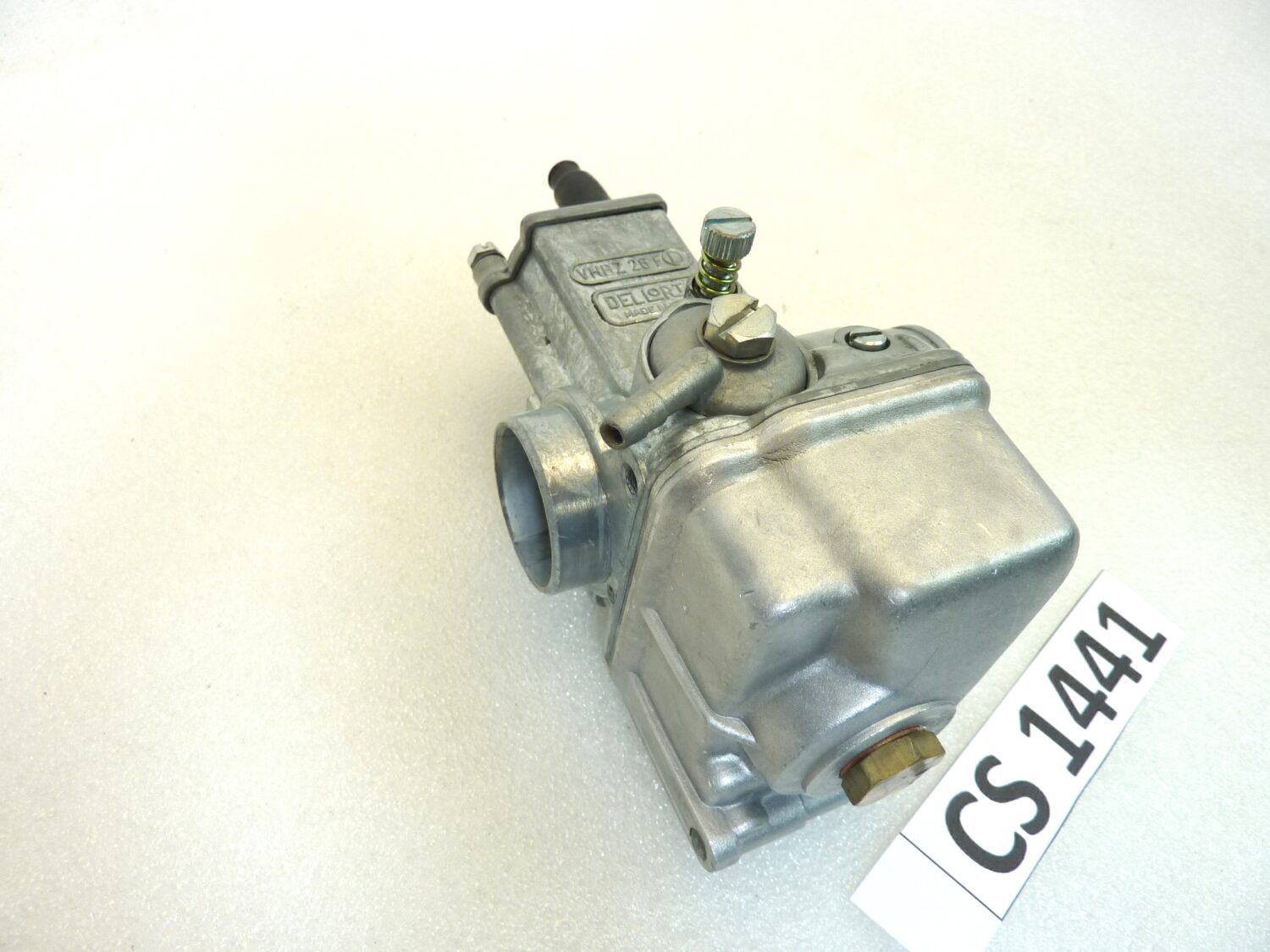 Carburatore Dell'Orto VHBZ 26 F D VHBZ26FD OGGETTO NON TESTATO, PROPOSTO COME DA RITROVAMENTO, COME DA FOTO, NON APERTO, NON VERIFICATO, SOLO PARZIALE PULIZIA ESTERNA - immagine 2