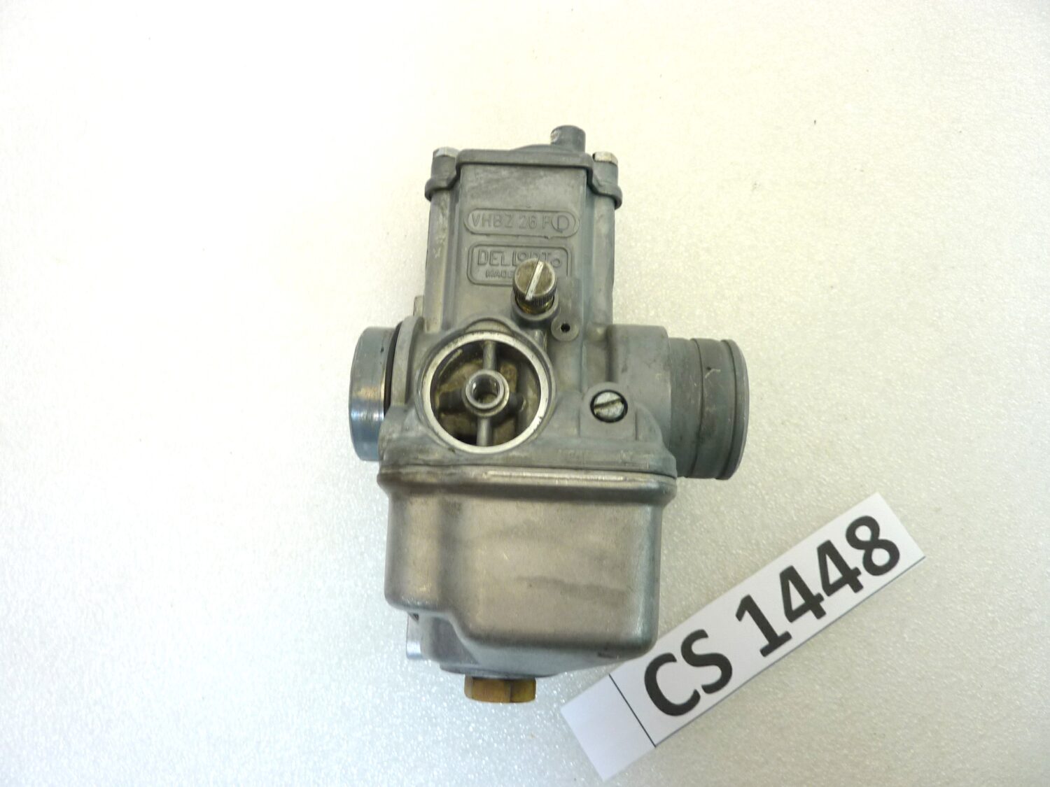Carburatore Dell'Orto VHBZ 26 FD VHBZ26FD OGGETTO NON TESTATO, PROPOSTO COME DA RITROVAMENTO, COME DA FOTO, NON APERTO, NON VERIFICATO, SOLO PARZIALE PULIZIA ESTERNA - immagine 6