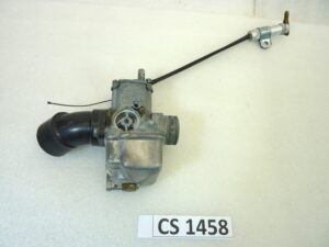 Carburatore Dell'Orto VHBZ 24 FS VHBZ24FS con collettore Guzzi V35 e comando aria OGGETTO NON TESTATO, PROPOSTO COME DA RITROVAMENTO, COME DA FOTO, NON APERTO, NON VERIFICATO, SOLO PARZIALE PULIZIA ESTERNA