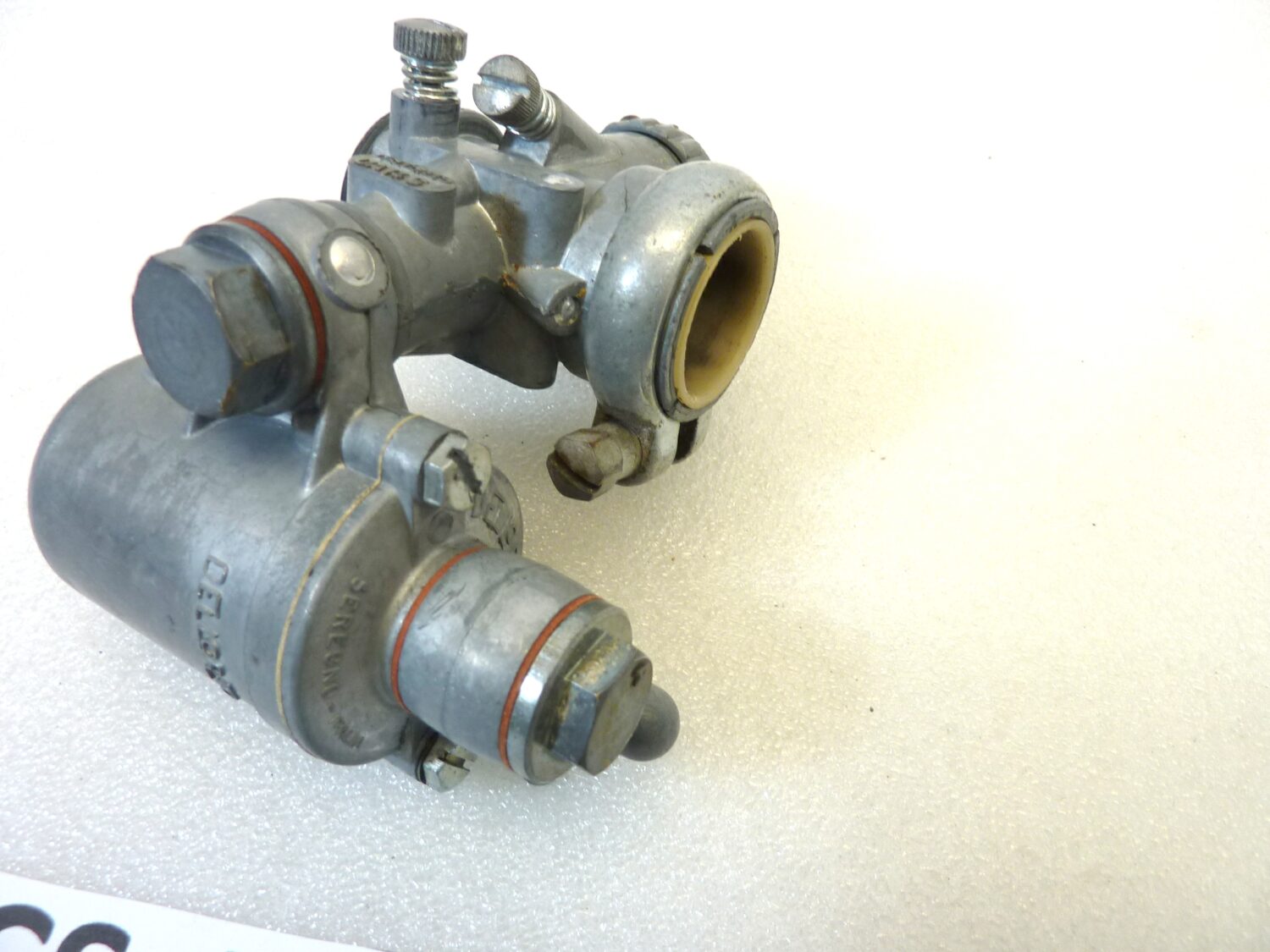 Carburatore Dell'Orto UA 14 S UA14S OGGETTO NON TESTATO, PROPOSTO COME DA RITROVAMENTO, COME DA FOTO, NON APERTO, NON VERIFICATO, SOLO PARZIALE PULIZIA ESTERNA - immagine 5