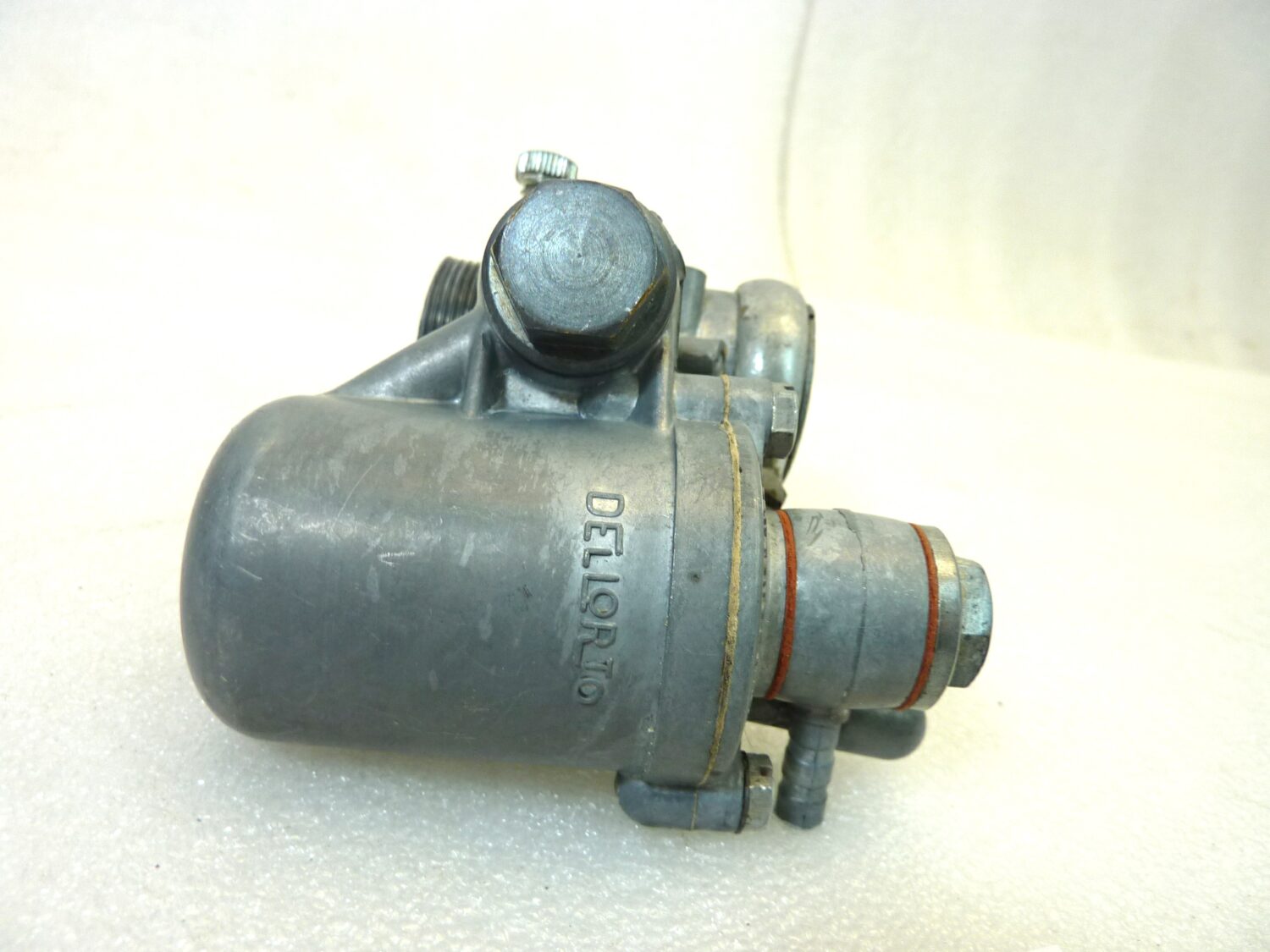 Carburatore Dell'Orto UA 14 S UA14S OGGETTO NON TESTATO, PROPOSTO COME DA RITROVAMENTO, COME DA FOTO, NON APERTO, NON VERIFICATO, SOLO PARZIALE PULIZIA ESTERNA - immagine 6