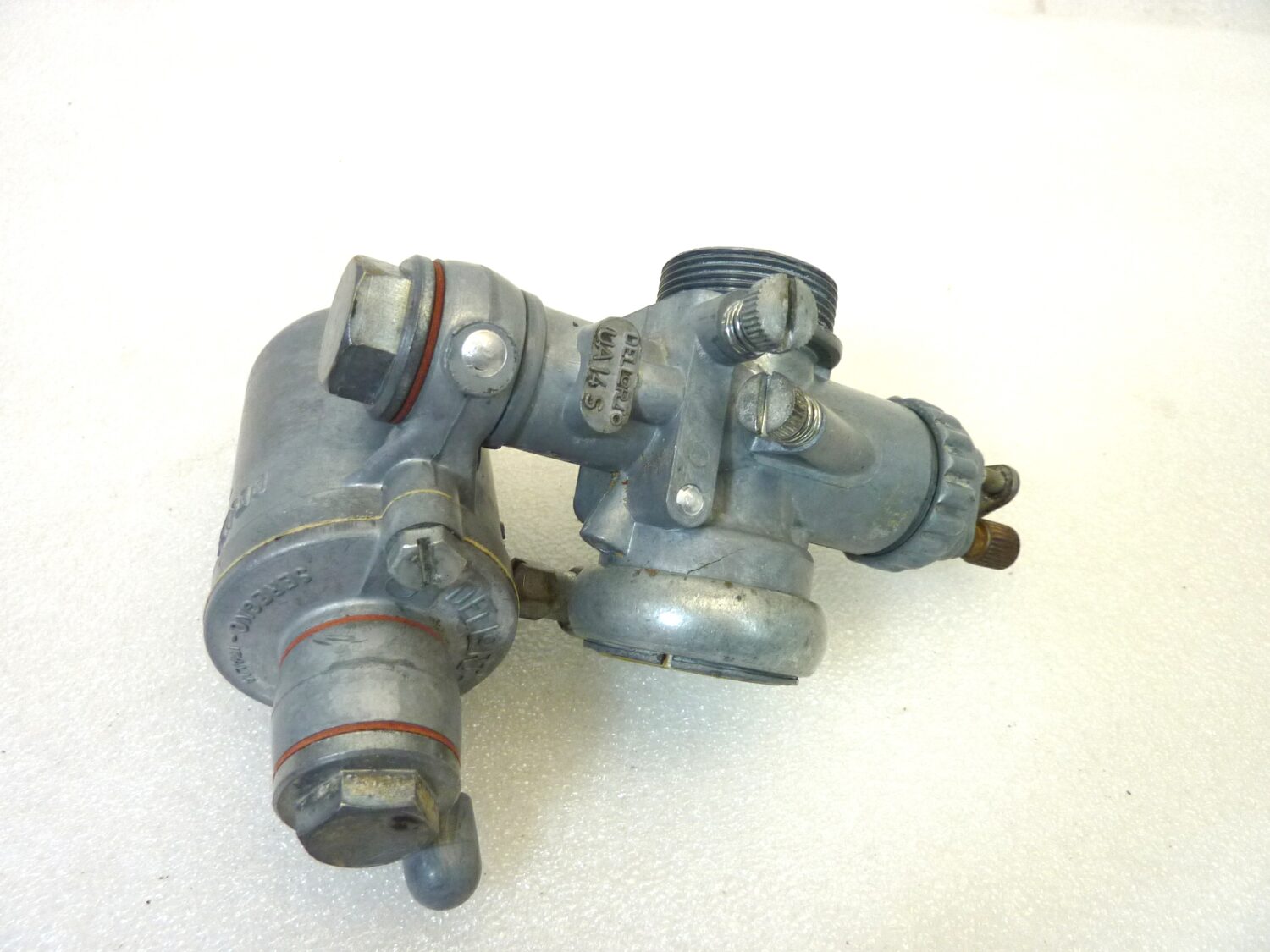 Carburatore Dell'Orto UA 14 S UA14S OGGETTO NON TESTATO, PROPOSTO COME DA RITROVAMENTO, COME DA FOTO, NON APERTO, NON VERIFICATO, SOLO PARZIALE PULIZIA ESTERNA - immagine 8