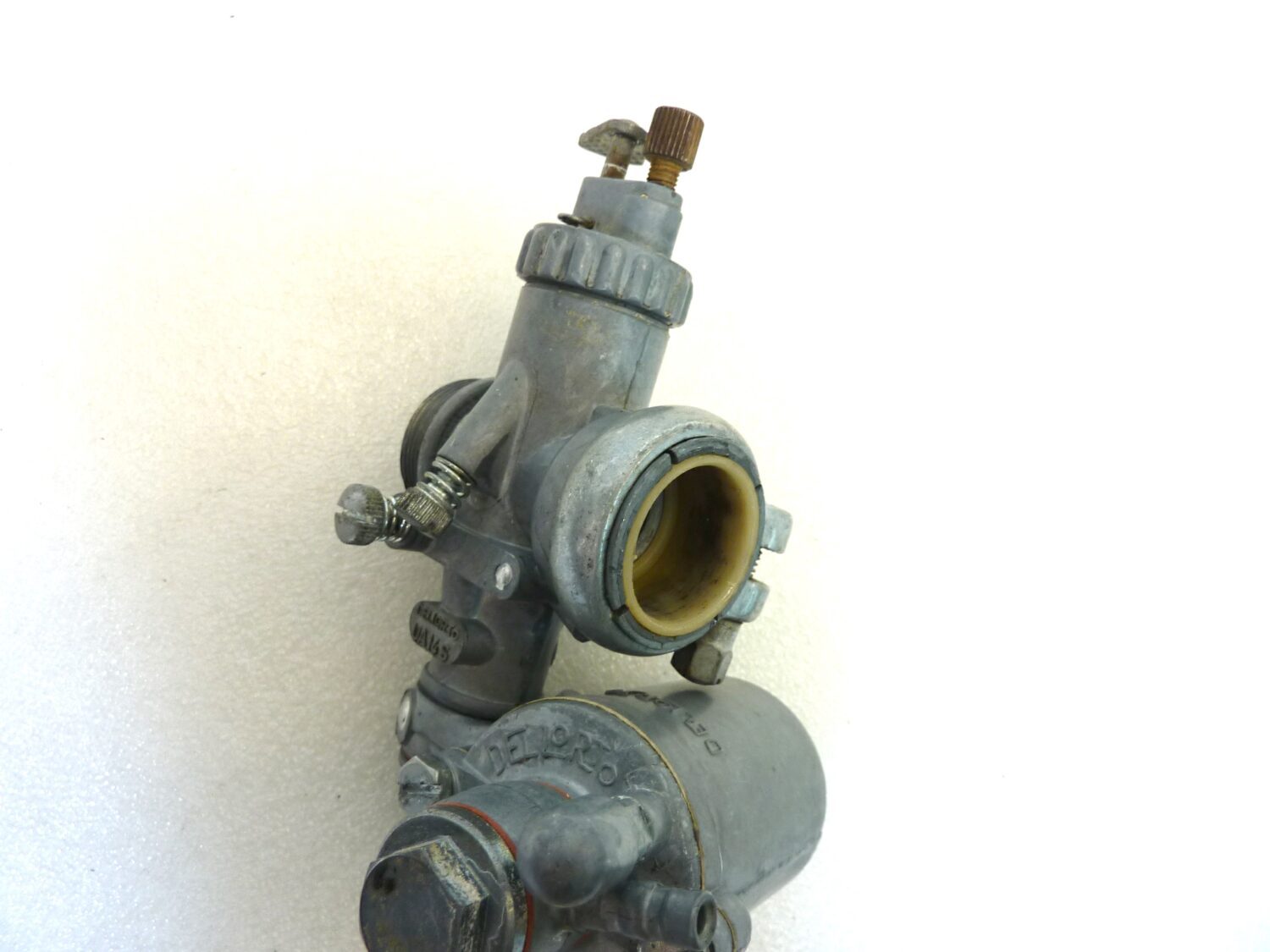 Carburatore Dell'Orto UA 14 S UA14S OGGETTO NON TESTATO, PROPOSTO COME DA RITROVAMENTO, COME DA FOTO, NON APERTO, NON VERIFICATO, SOLO PARZIALE PULIZIA ESTERNA - immagine 10