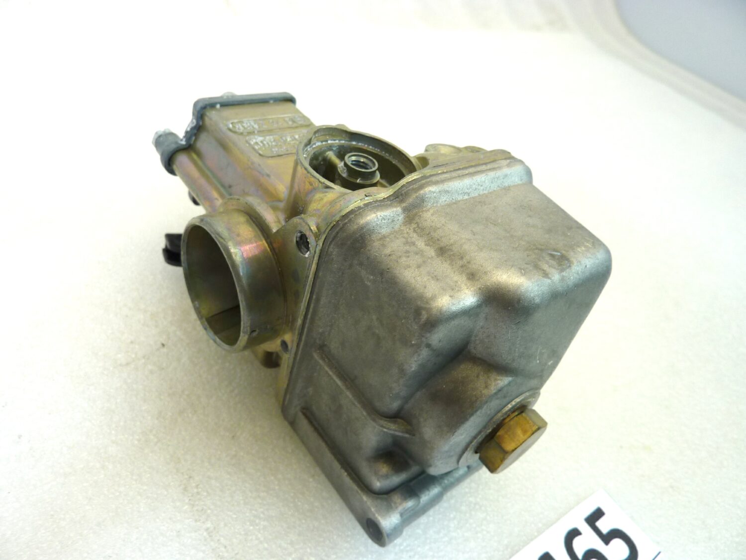 Carburatore Dell'Orto VHBZ 24 DS VHBZ24DS OGGETTO NON TESTATO, PROPOSTO COME DA RITROVAMENTO, COME DA FOTO, NON APERTO, NON VERIFICATO, SOLO PARZIALE PULIZIA ESTERNA - immagine 2